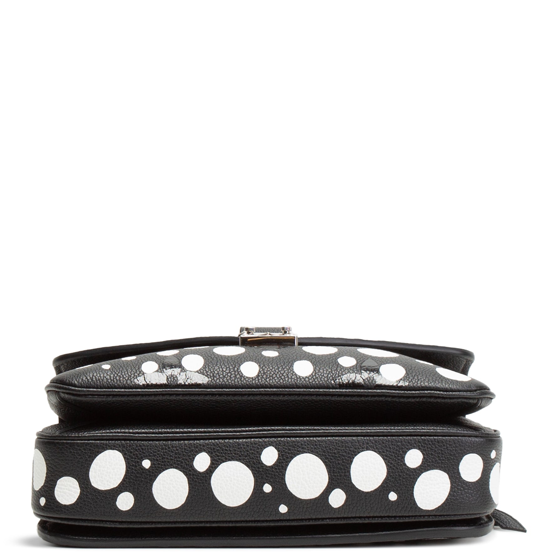 LOUIS VUITTON x Yayoi Kusama Limited Edition Infinity Dots Pochette Metis Shoulder Bag - Black