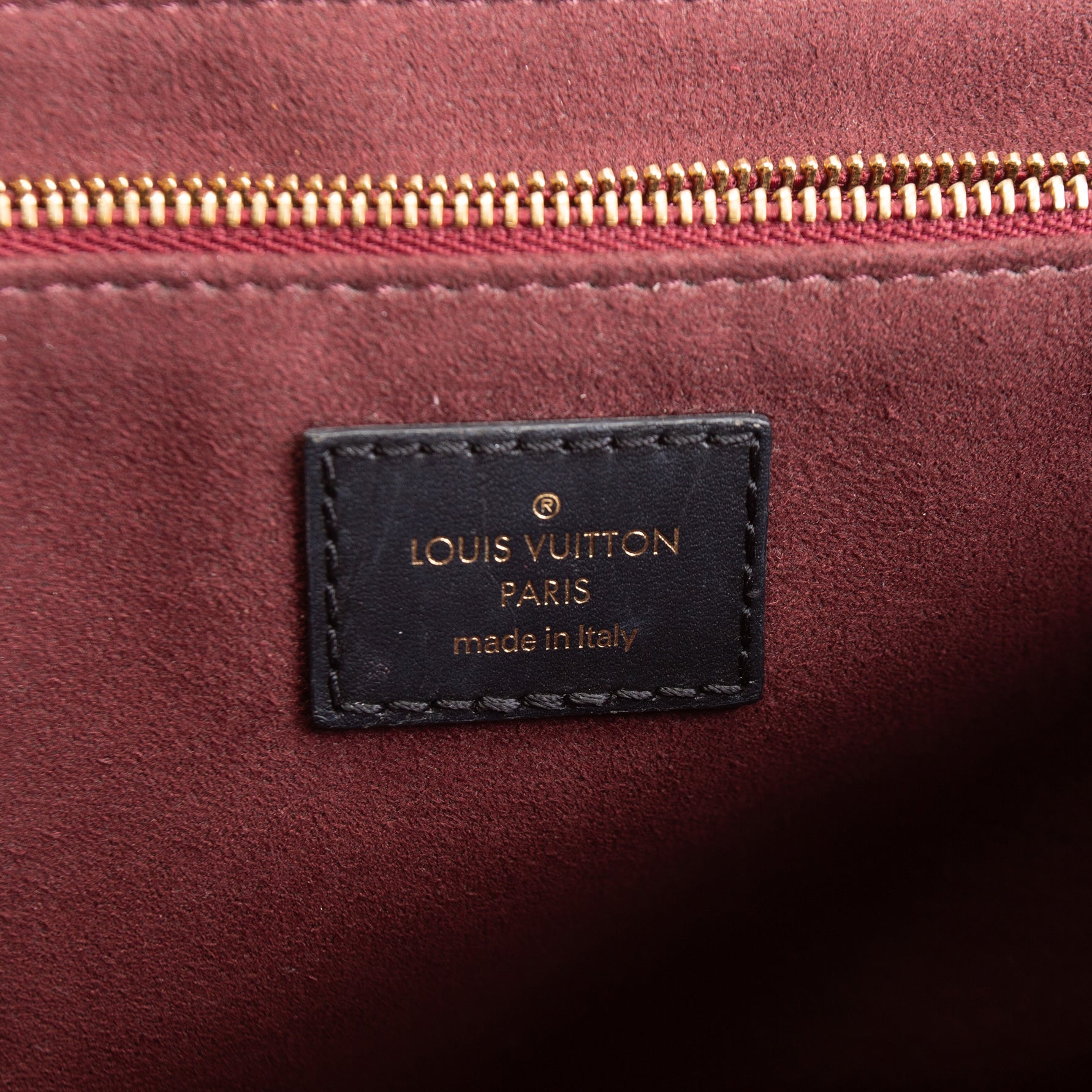 LOUIS VUITTON Vavin PM Damier Ebene - Burgundy