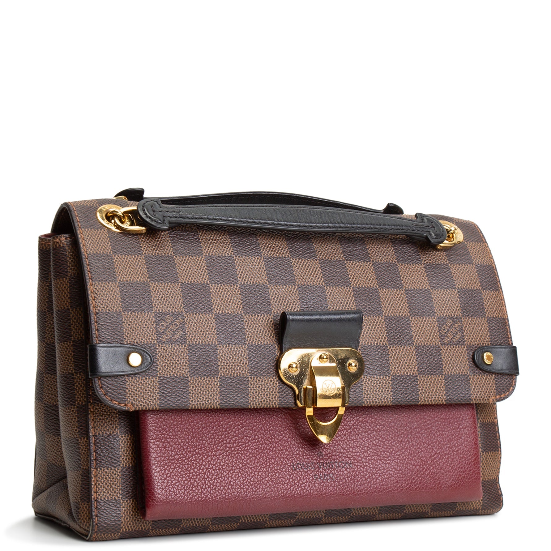 LOUIS VUITTON Vavin PM Damier Ebene - Burgundy