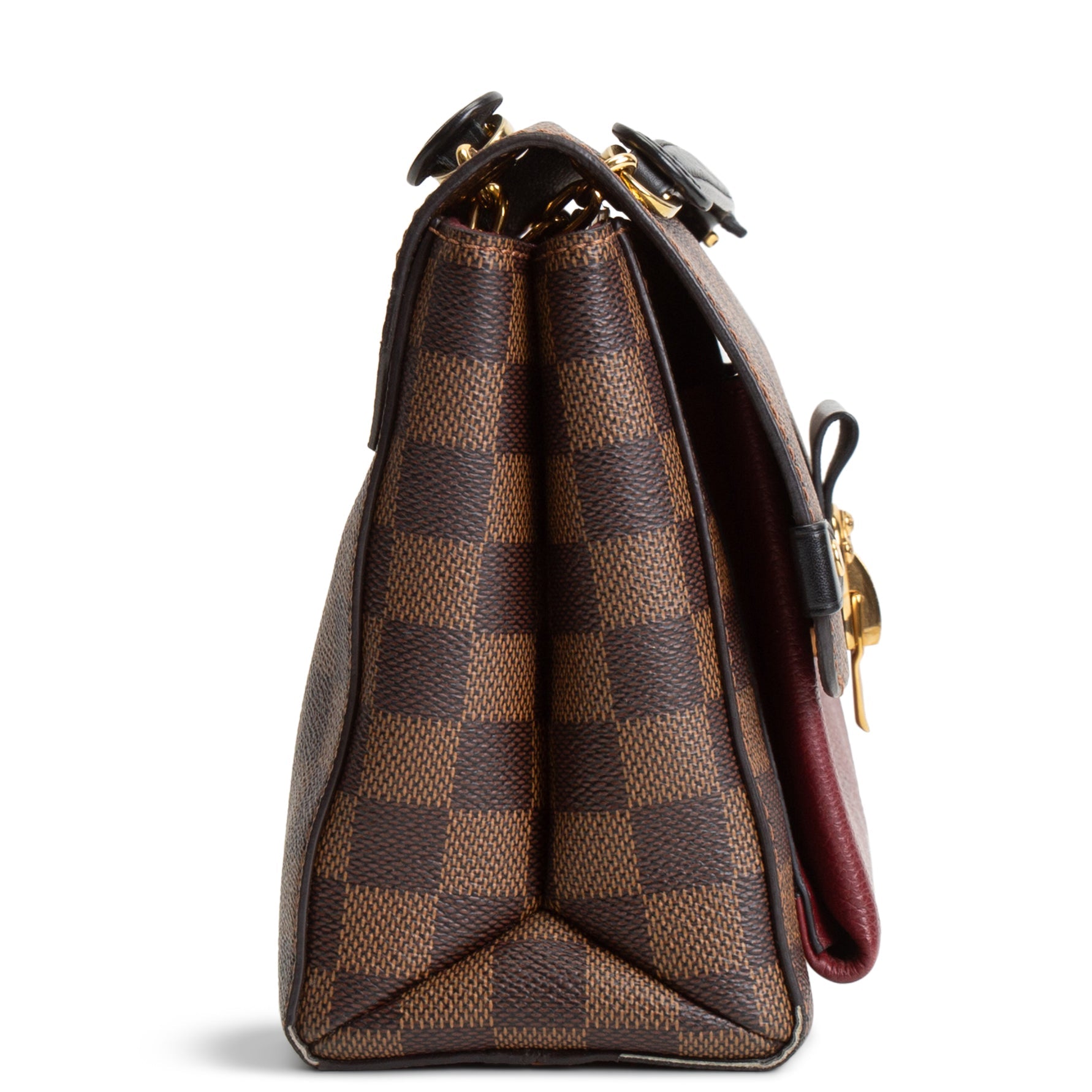 LOUIS VUITTON Vavin PM Damier Ebene - Burgundy