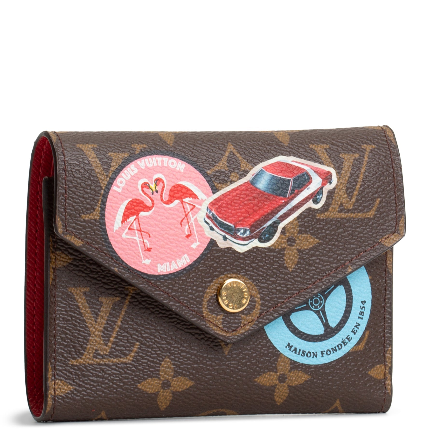 LOUIS VUITTON Victorine World Tour Monogram Wallet