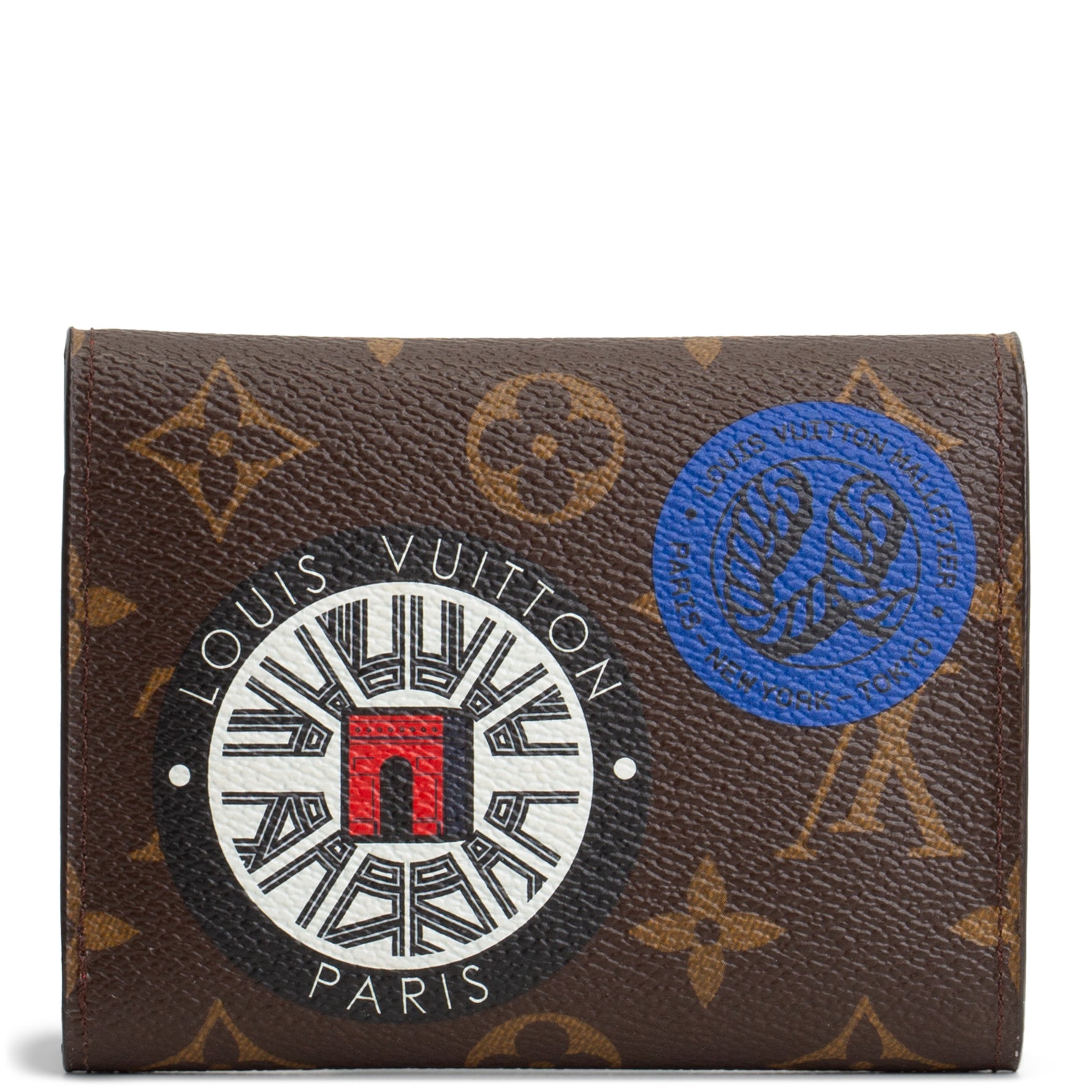 LOUIS VUITTON Victorine World Tour Monogram Wallet