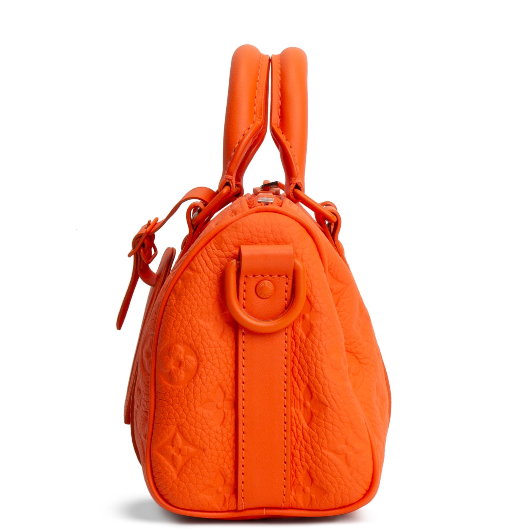 LOUIS VUITTON Taurillon Keepall Bandouliere 25 - Orange