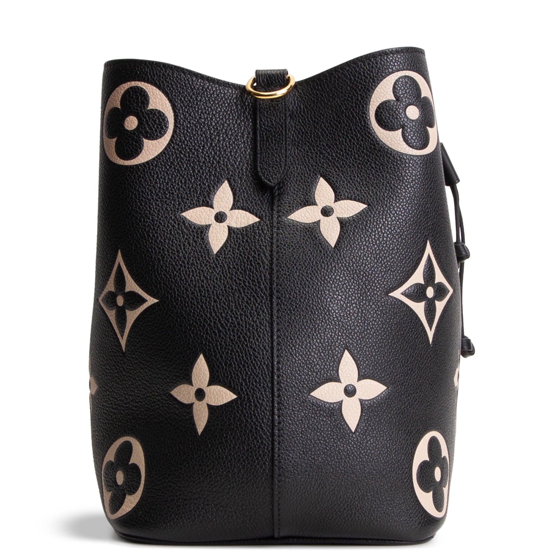 LOUIS VUITTON Bicolor Empreinte Neonoe MM - Black/Beige