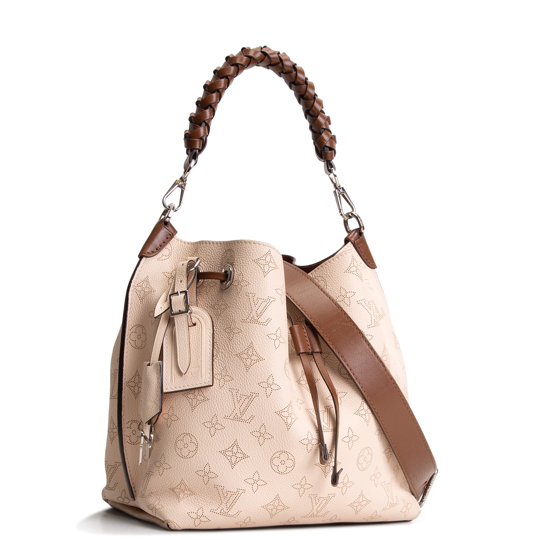LOUIS VUITTON Muria Mahina Bucket Bag - Crème