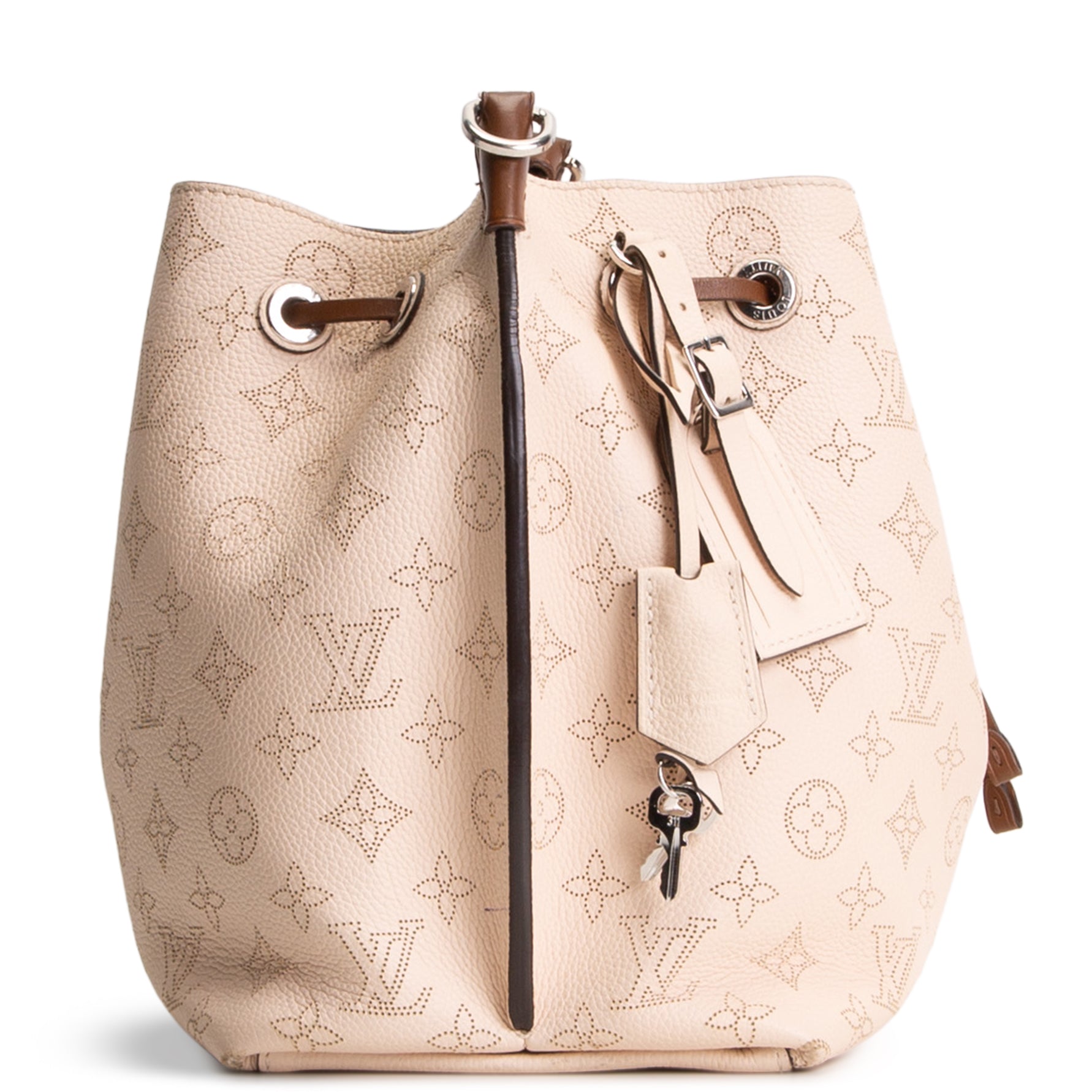LOUIS VUITTON Muria Mahina Bucket Bag - Crème