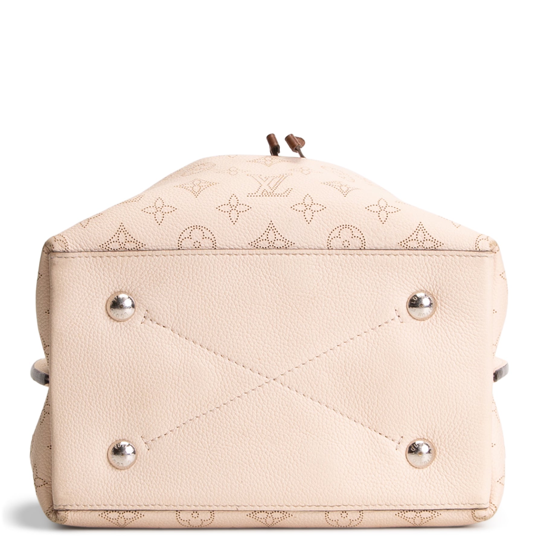 LOUIS VUITTON Muria Mahina Bucket Bag - Crème