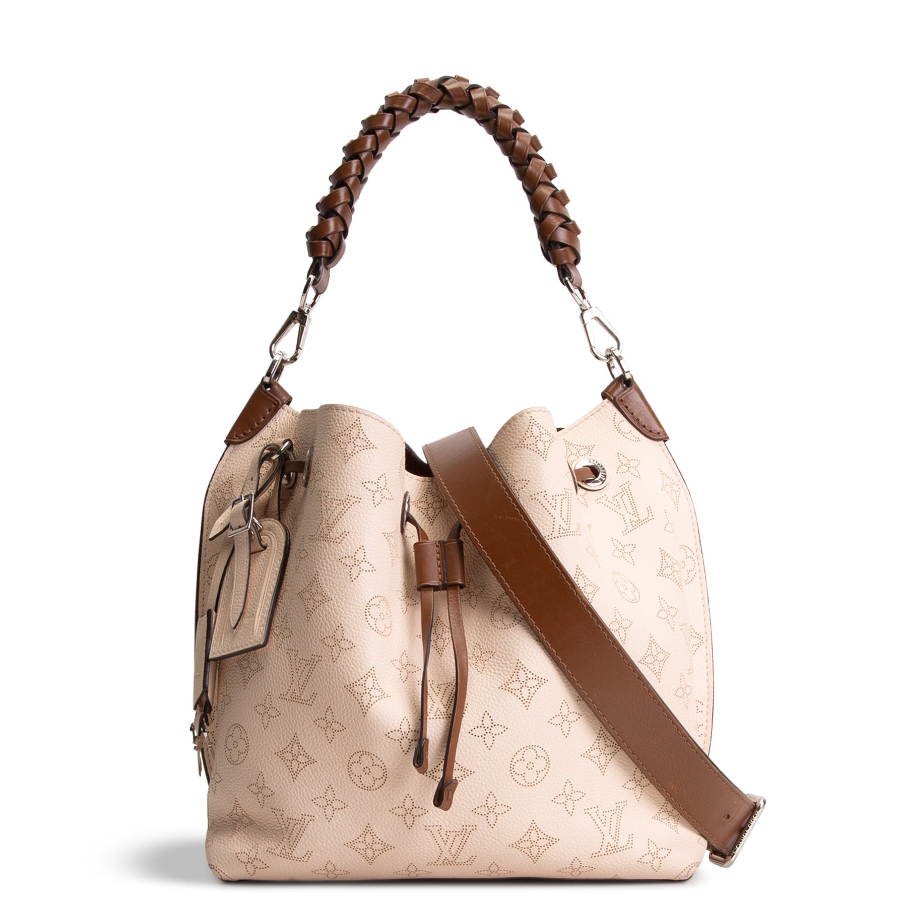 LOUIS VUITTON Muria Mahina Bucket Bag - Crème