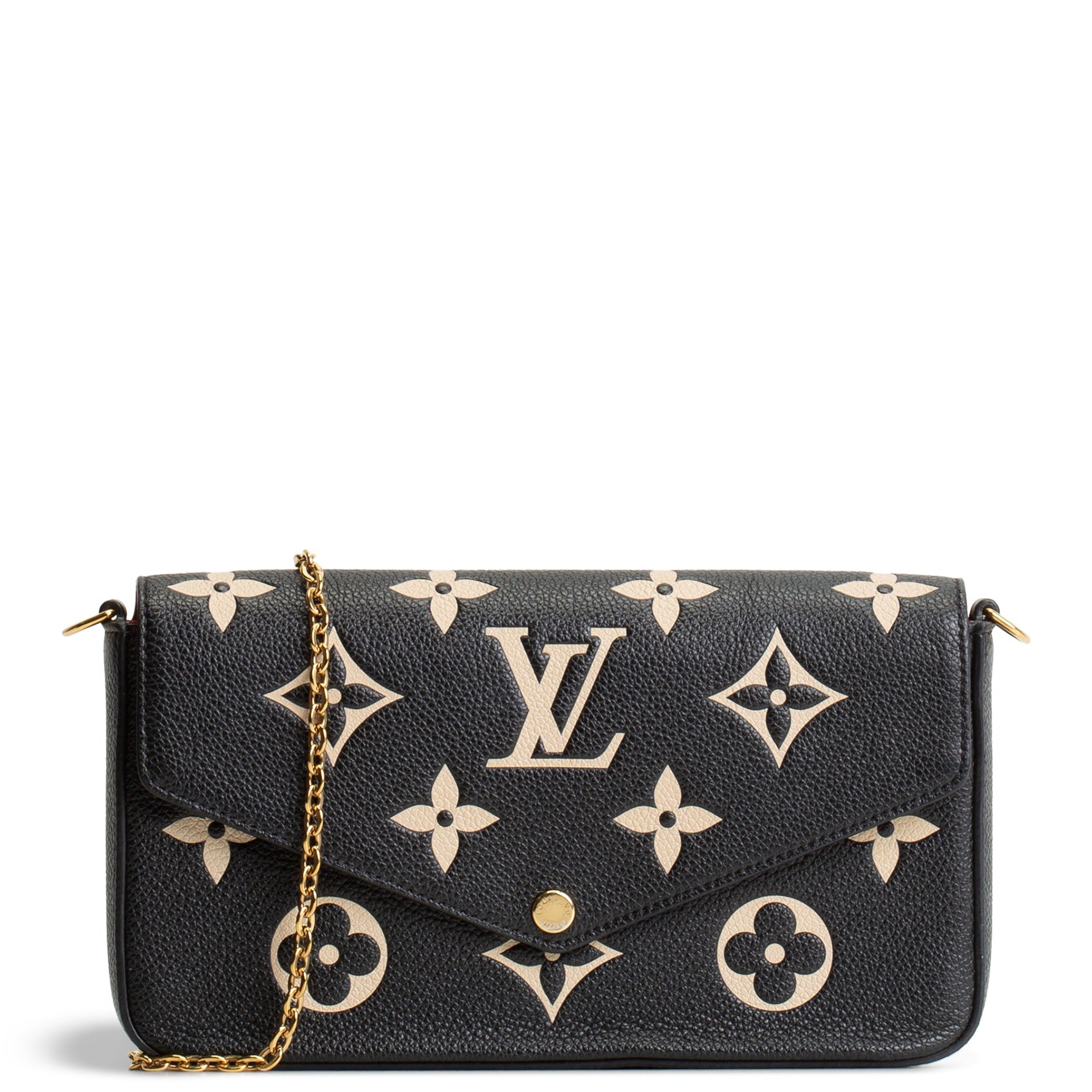 LOUIS VUITTON Giant Monogram Felicie Pochette - Bicolor OULET FINAL SALE