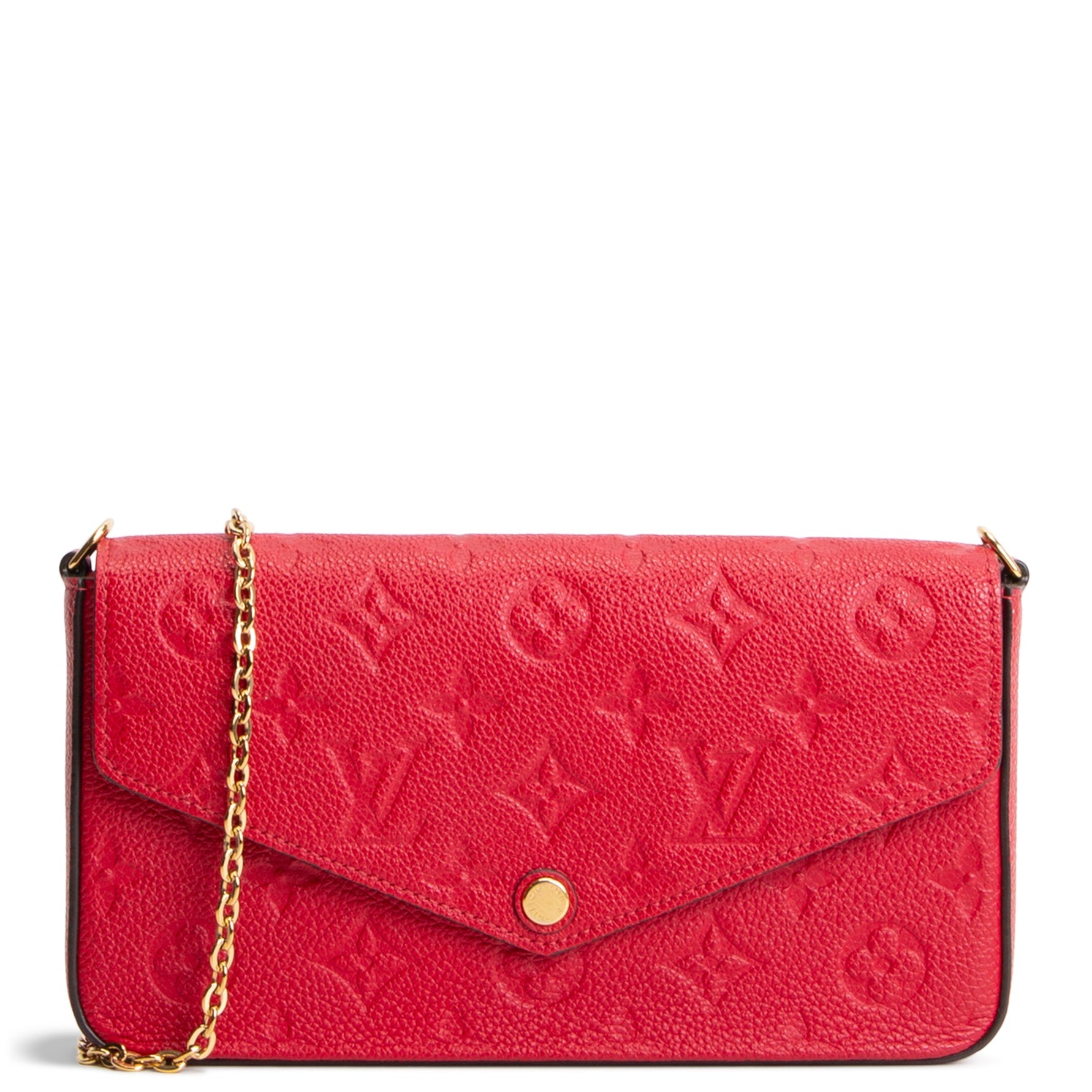 LOUIS VUITTON Empreinte Pochette Felicie - Red