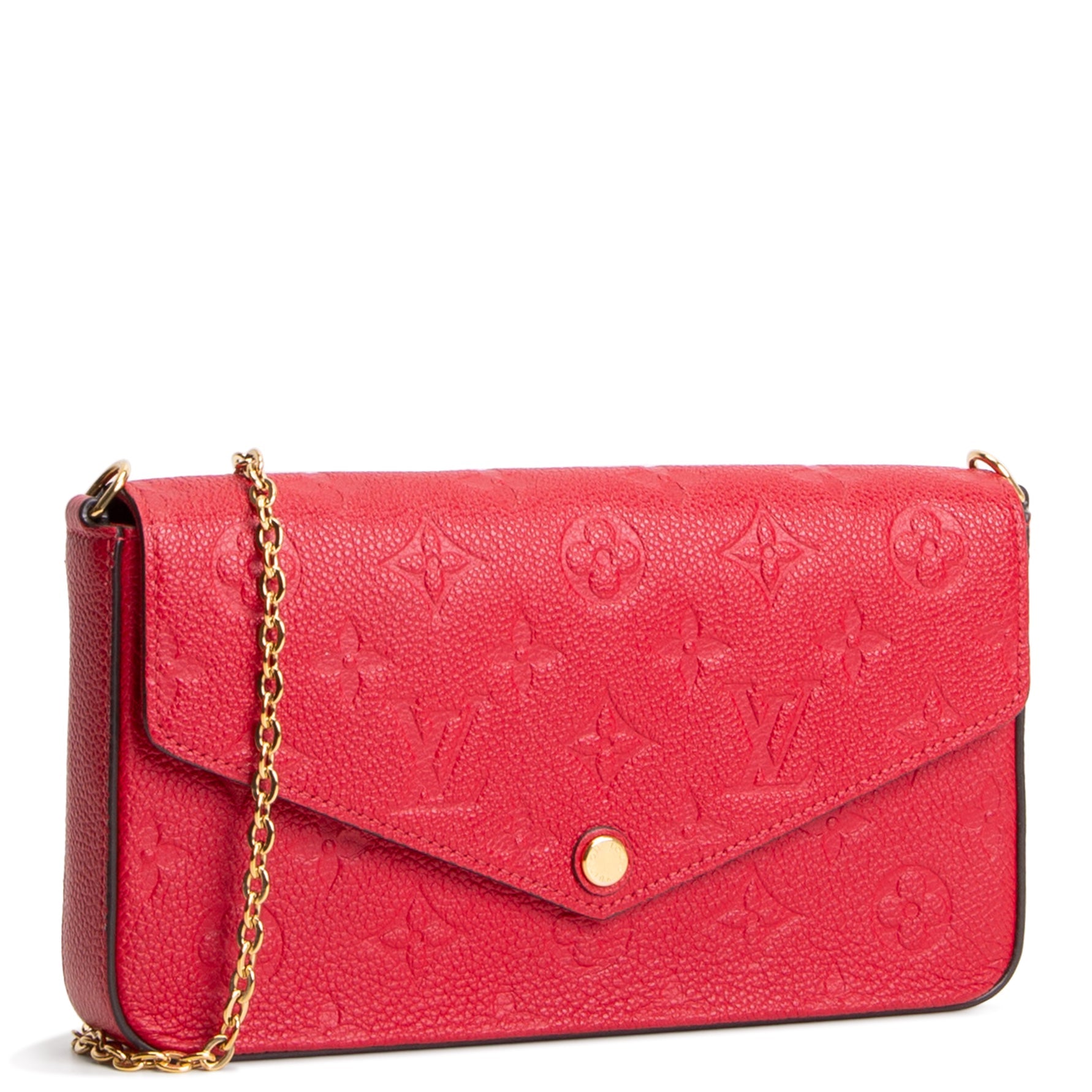 LOUIS VUITTON Empreinte Pochette Felicie - Red