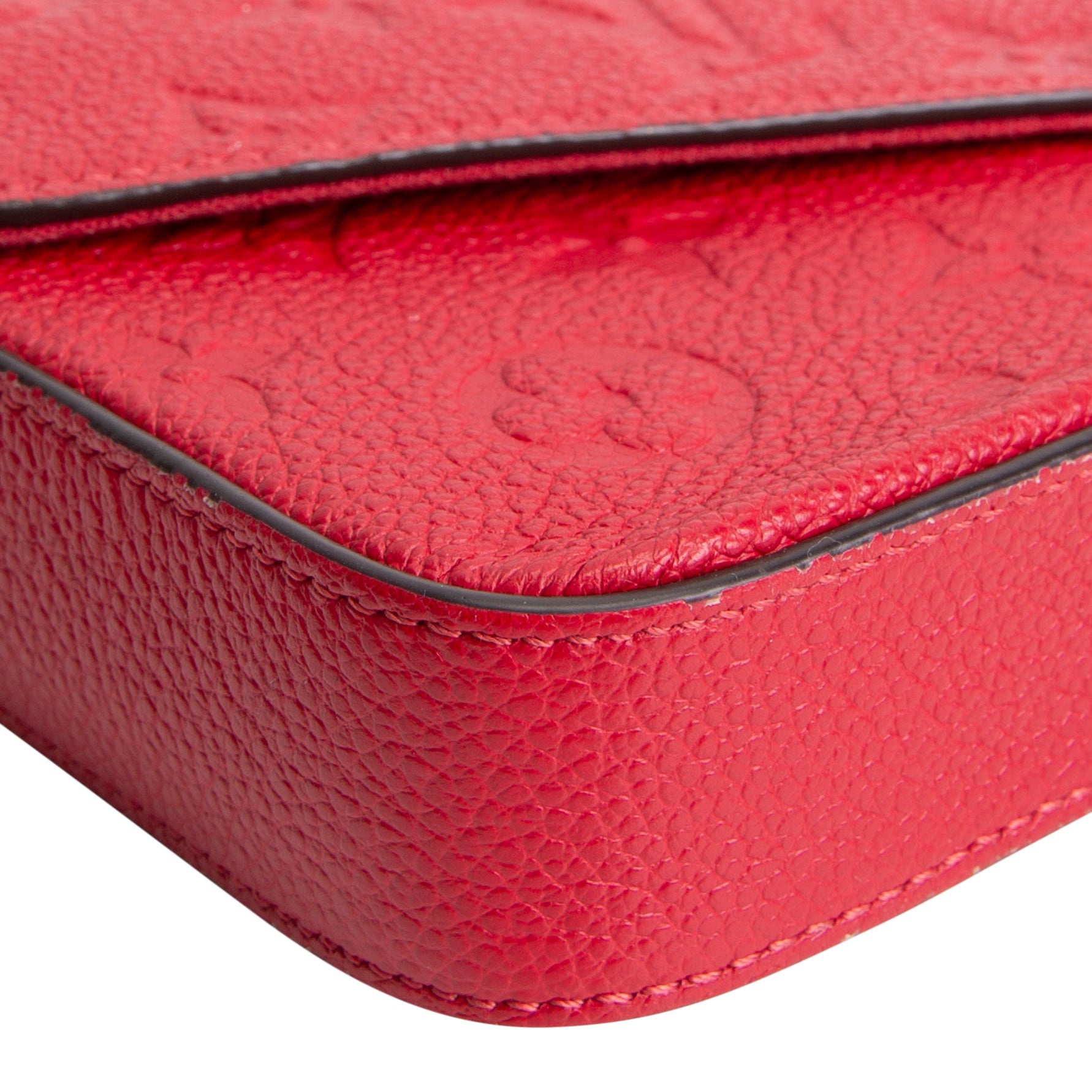 LOUIS VUITTON Empreinte Pochette Felicie - Red