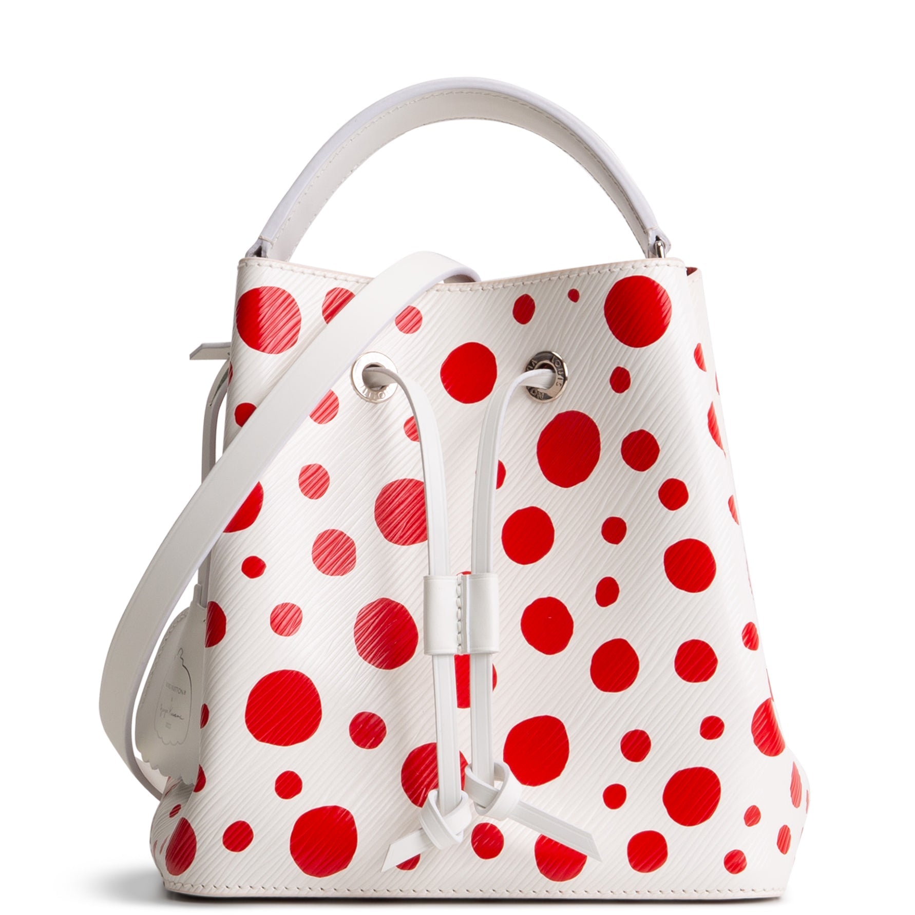 LOUIS VUITTON x Yayoi Kusama Infinity Dots Epi Neonoe BB - White