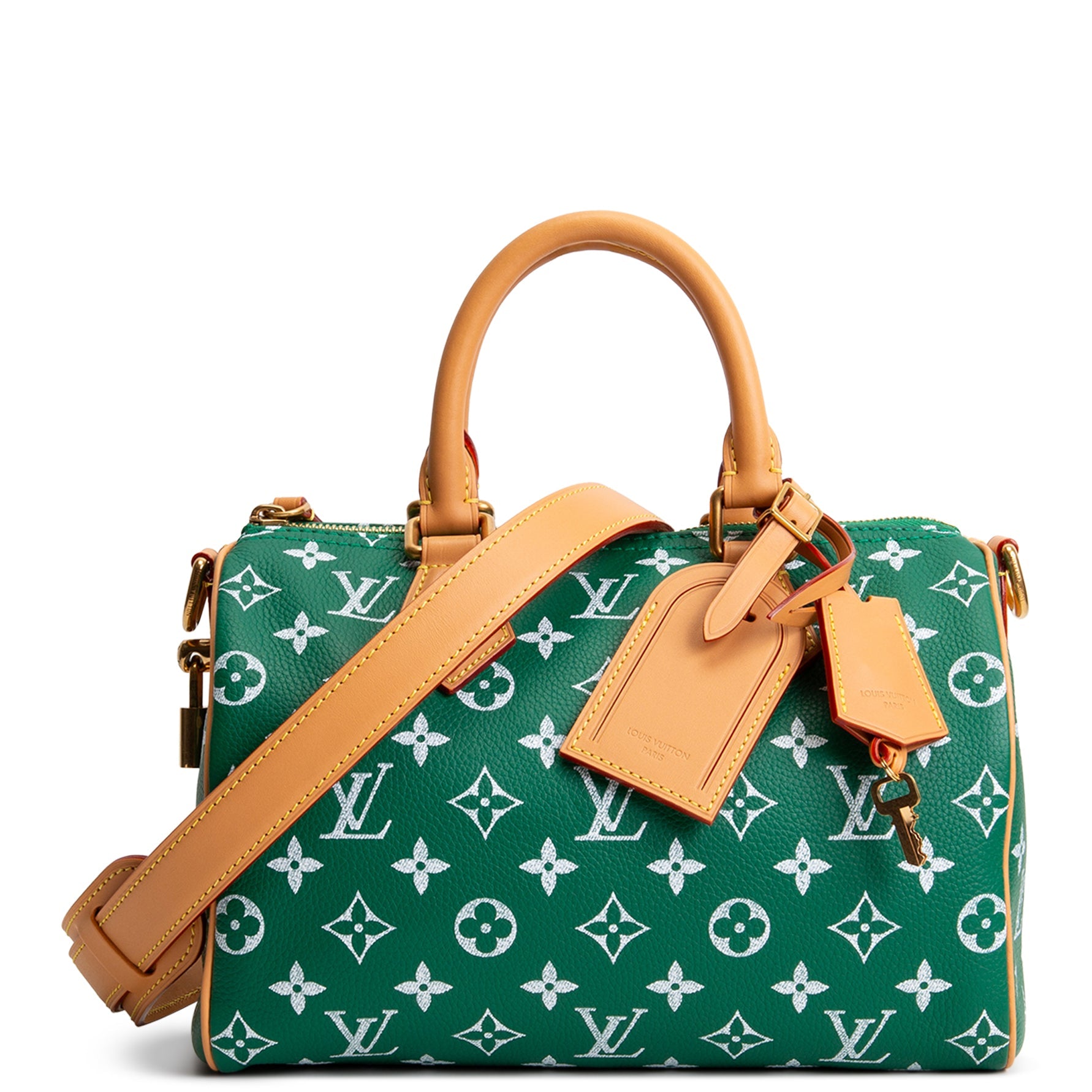 LOUIS VUITTON Runway P9 Speedy 25 Bandouliere - Green