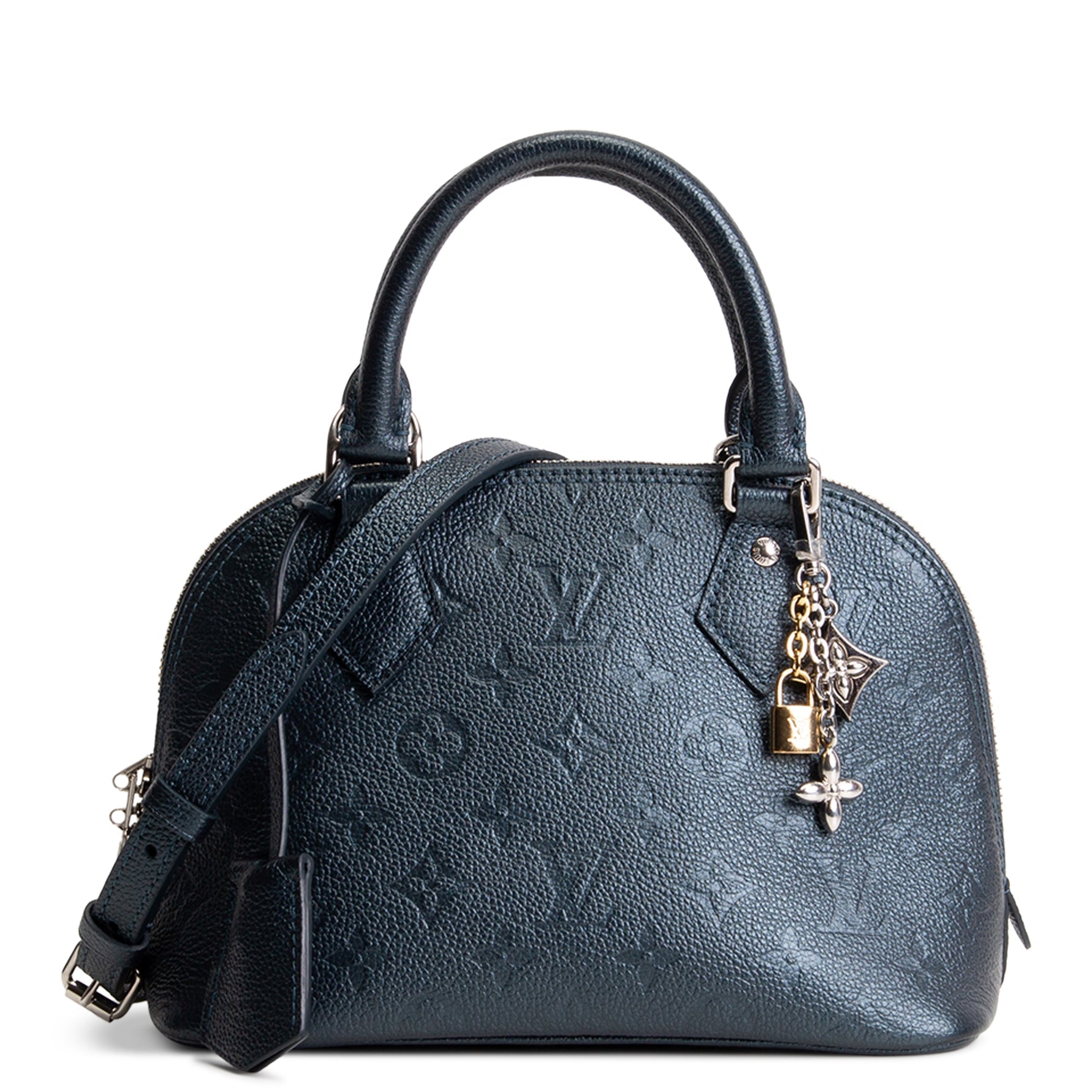 LOUIS VUITTON Monogram Empreinte Alma BB - Shimmery Ink - OUTLET - FINAL SALE
