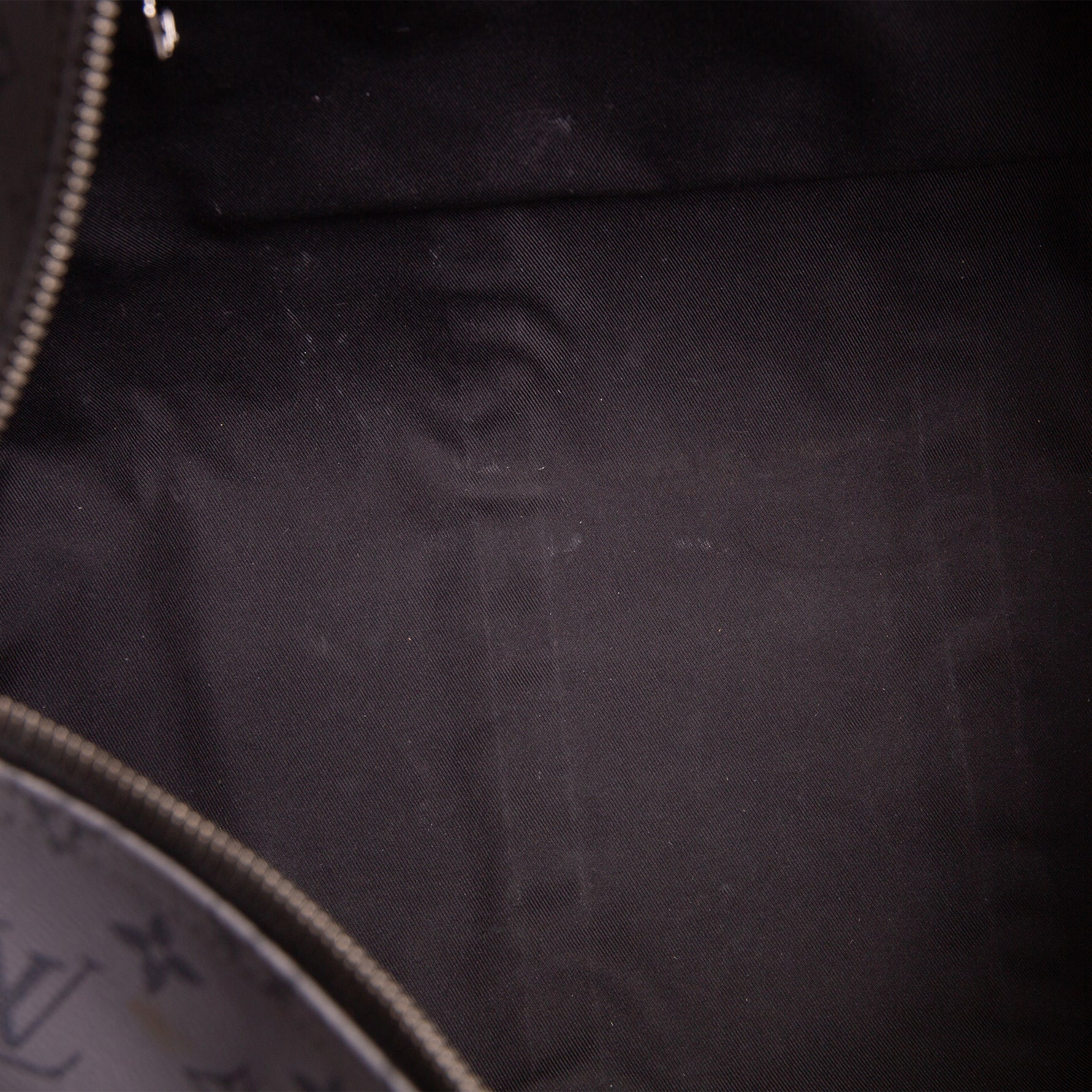 LOUIS VUITTON Monogram Eclipse Keepall Bandouliere 50