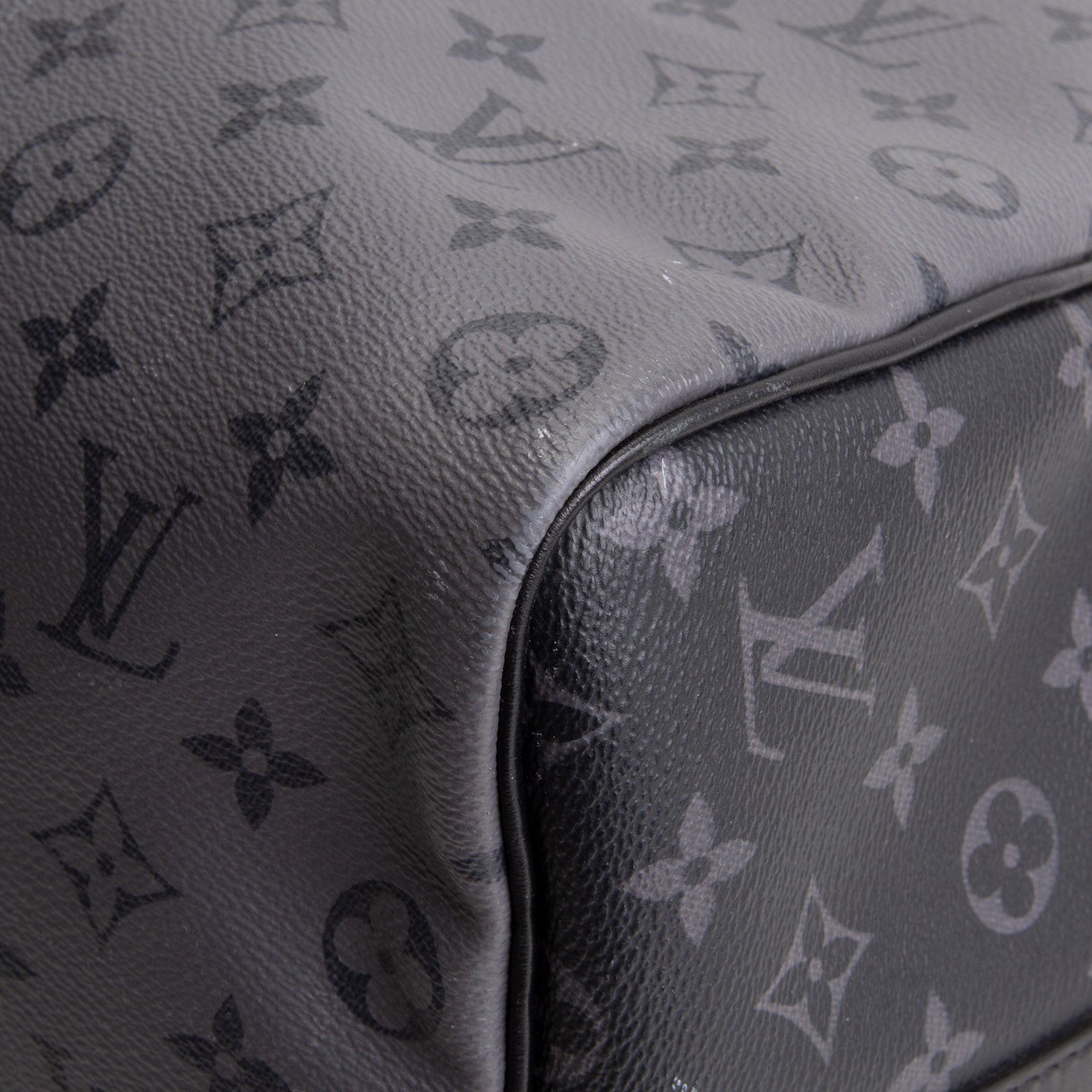 LOUIS VUITTON Monogram Eclipse Keepall Bandouliere 50