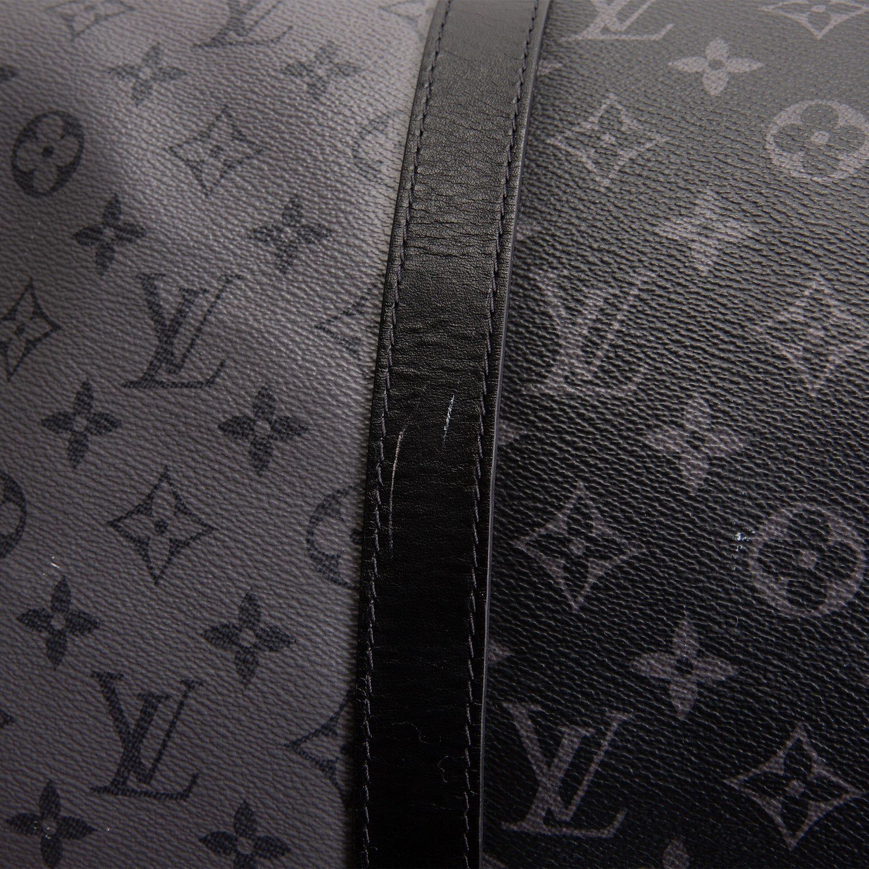 LOUIS VUITTON Monogram Eclipse Keepall Bandouliere 50