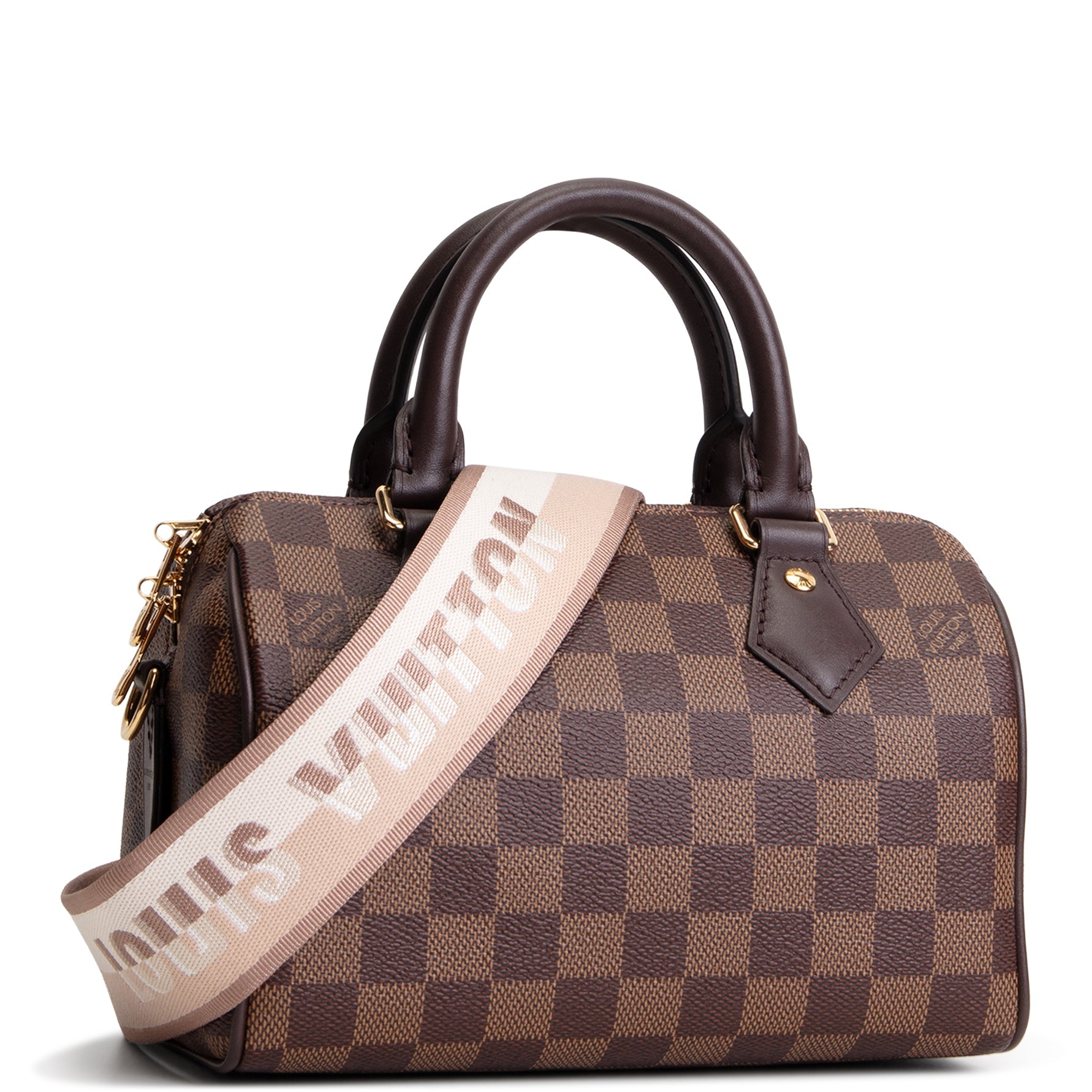 LOUIS VUITTON Damier Ebene Speedy 20