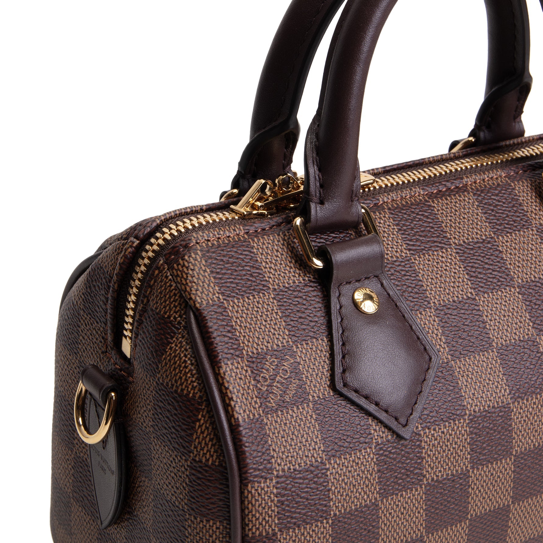 LOUIS VUITTON Damier Ebene Speedy 20