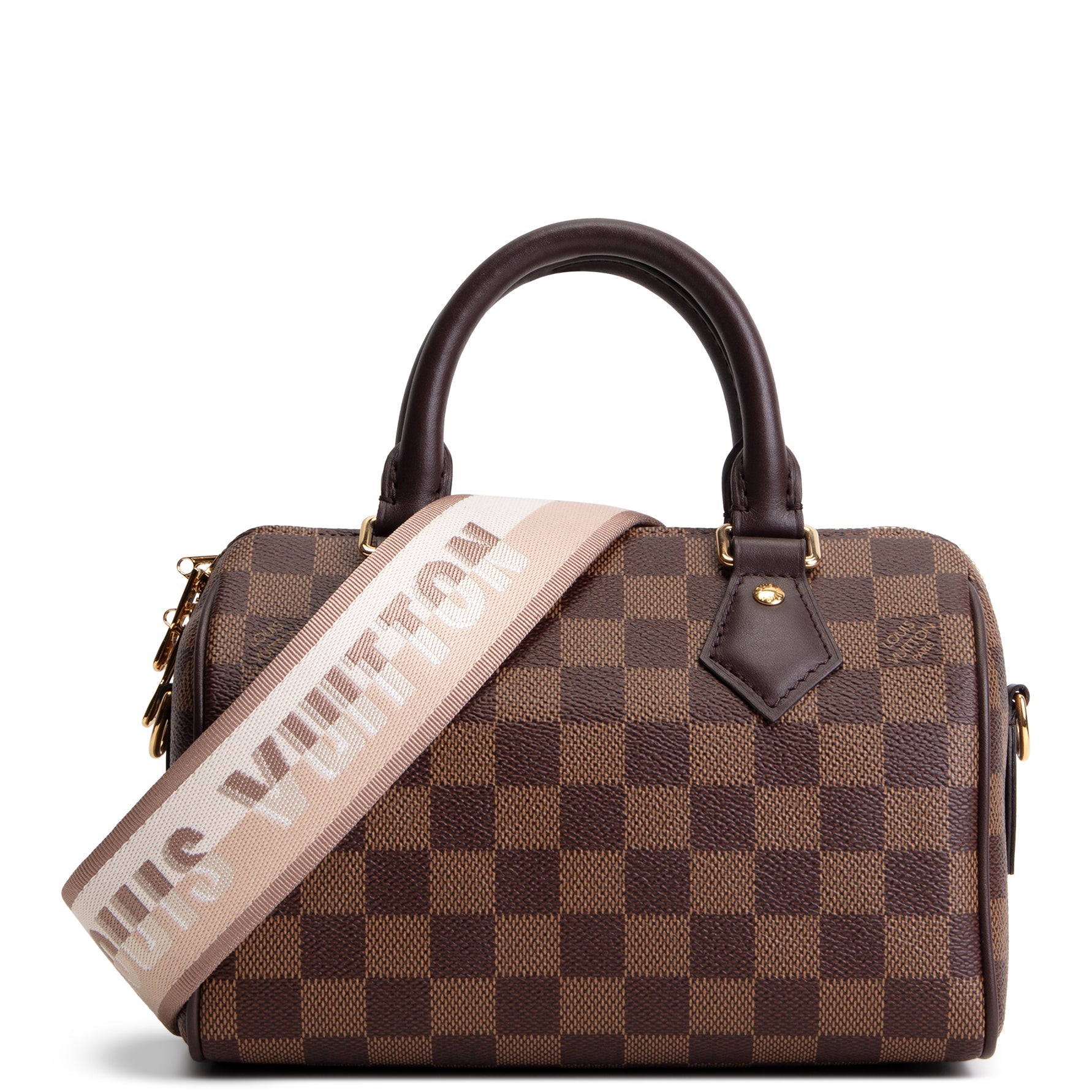 LOUIS VUITTON Damier Ebene Speedy 20