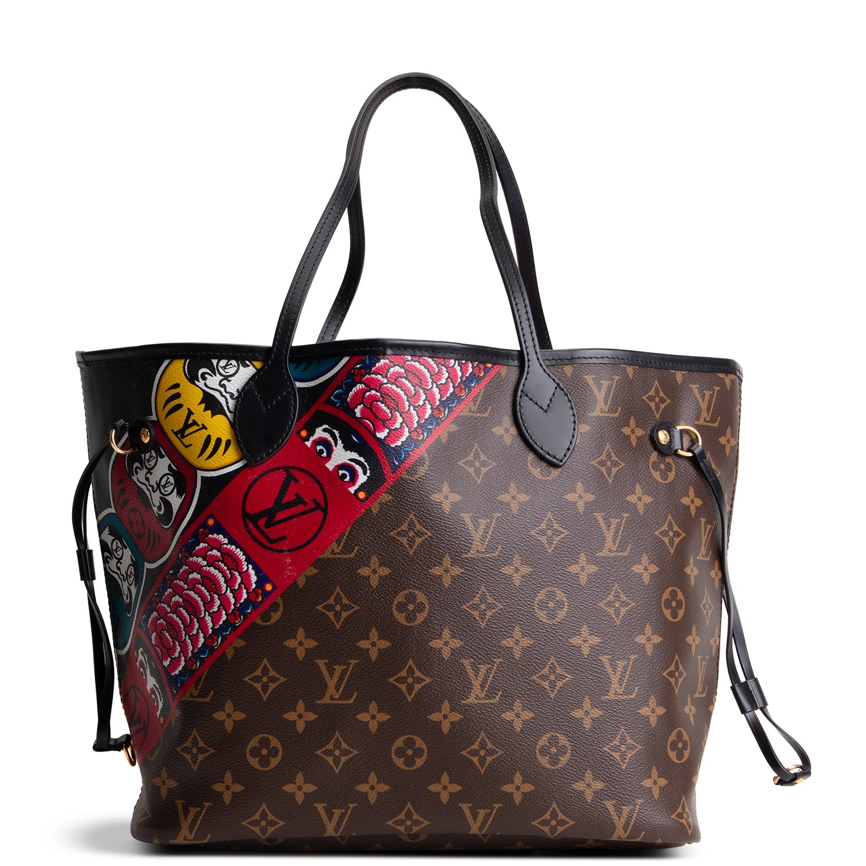LOUIS VUITTON Monogram Kabuki Neverfull MM w/ Pouch