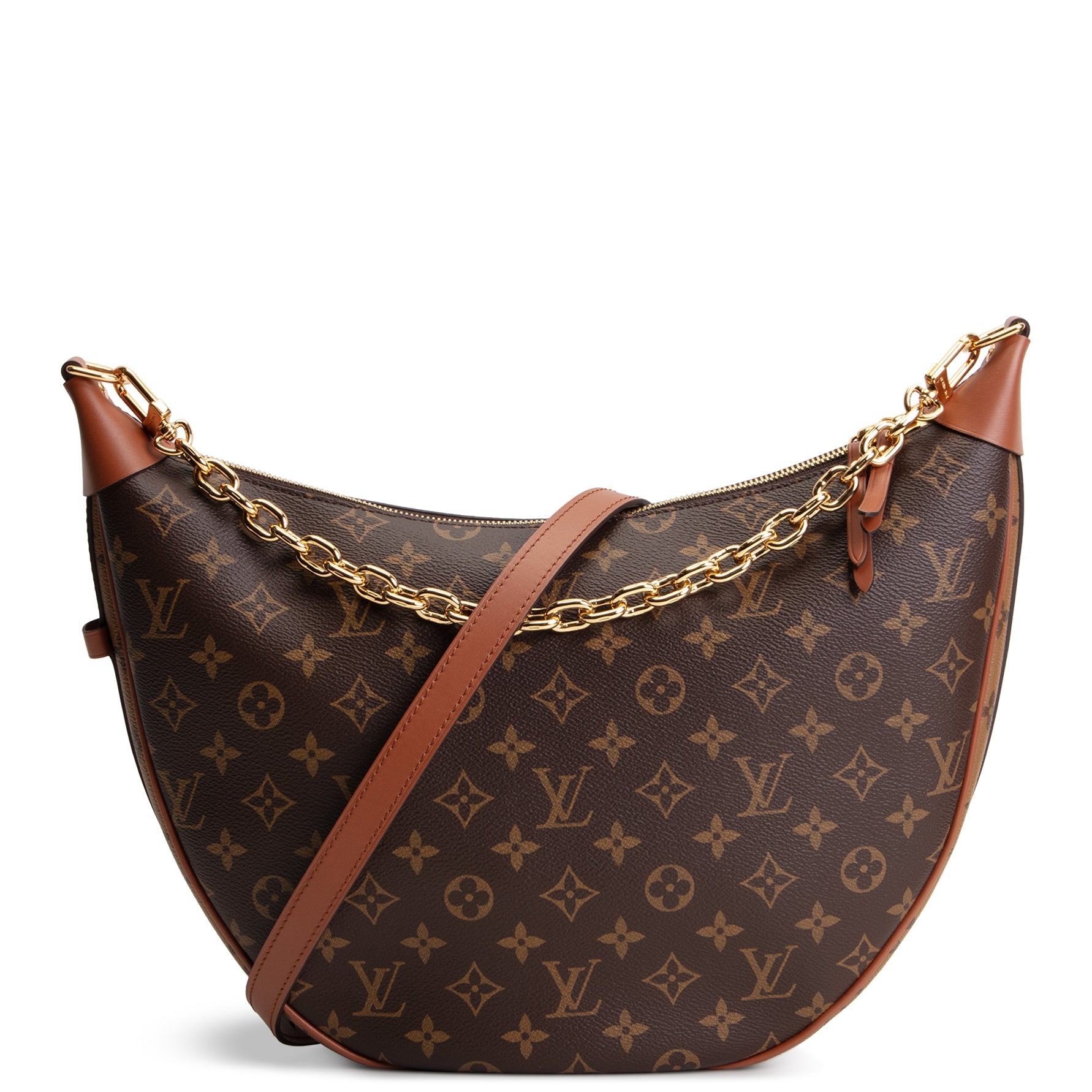 LOUIS VUITTON Reverse Monogram Loop Hobo w/pouch