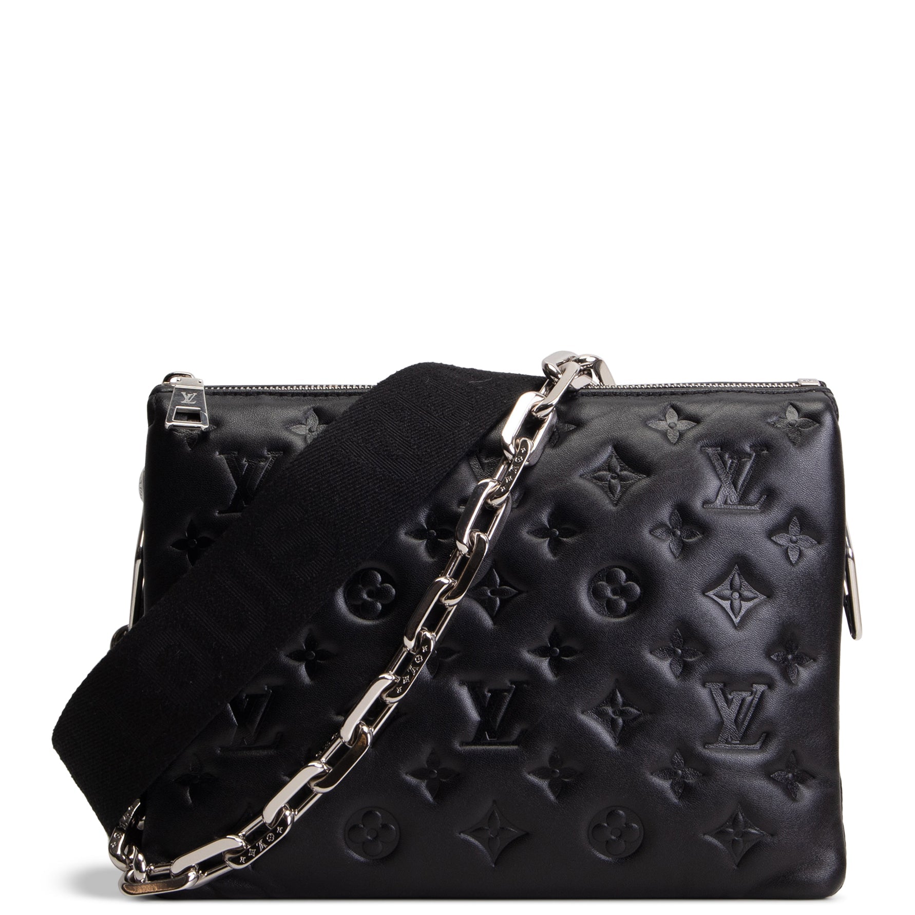 LOUIS VUITTON Monogram Coussin PM - Black