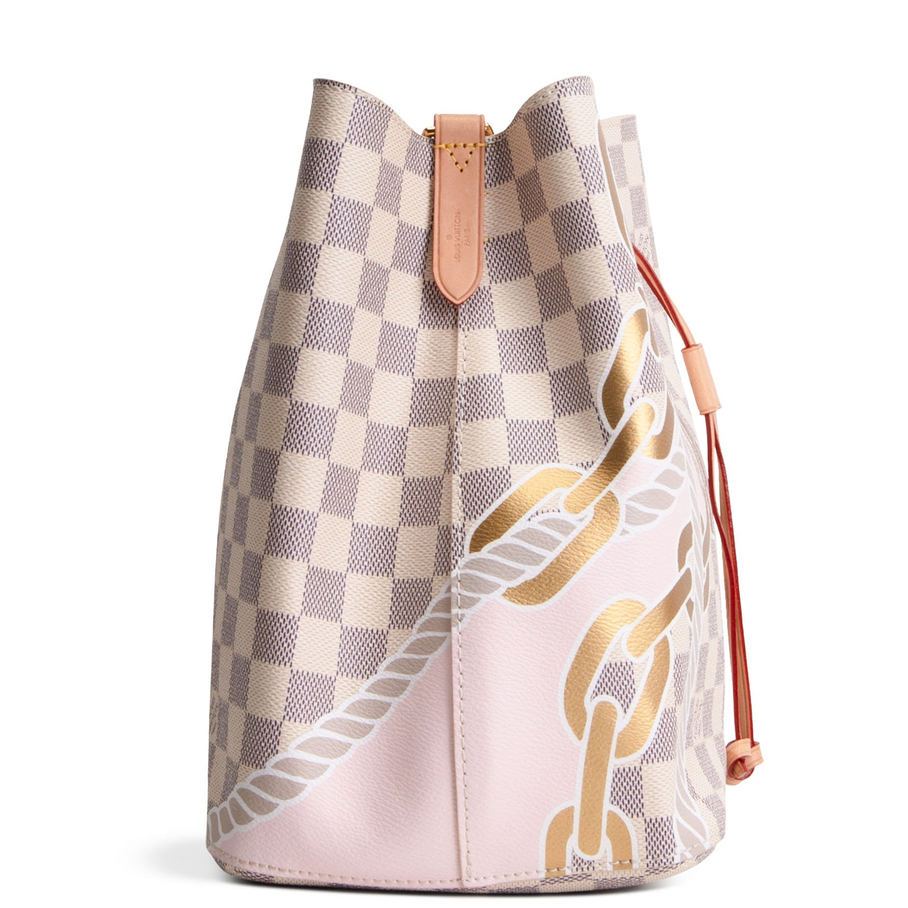 LOUIS VUITTON Damier Azur Nautical NeoNoe Bucket Bag MM