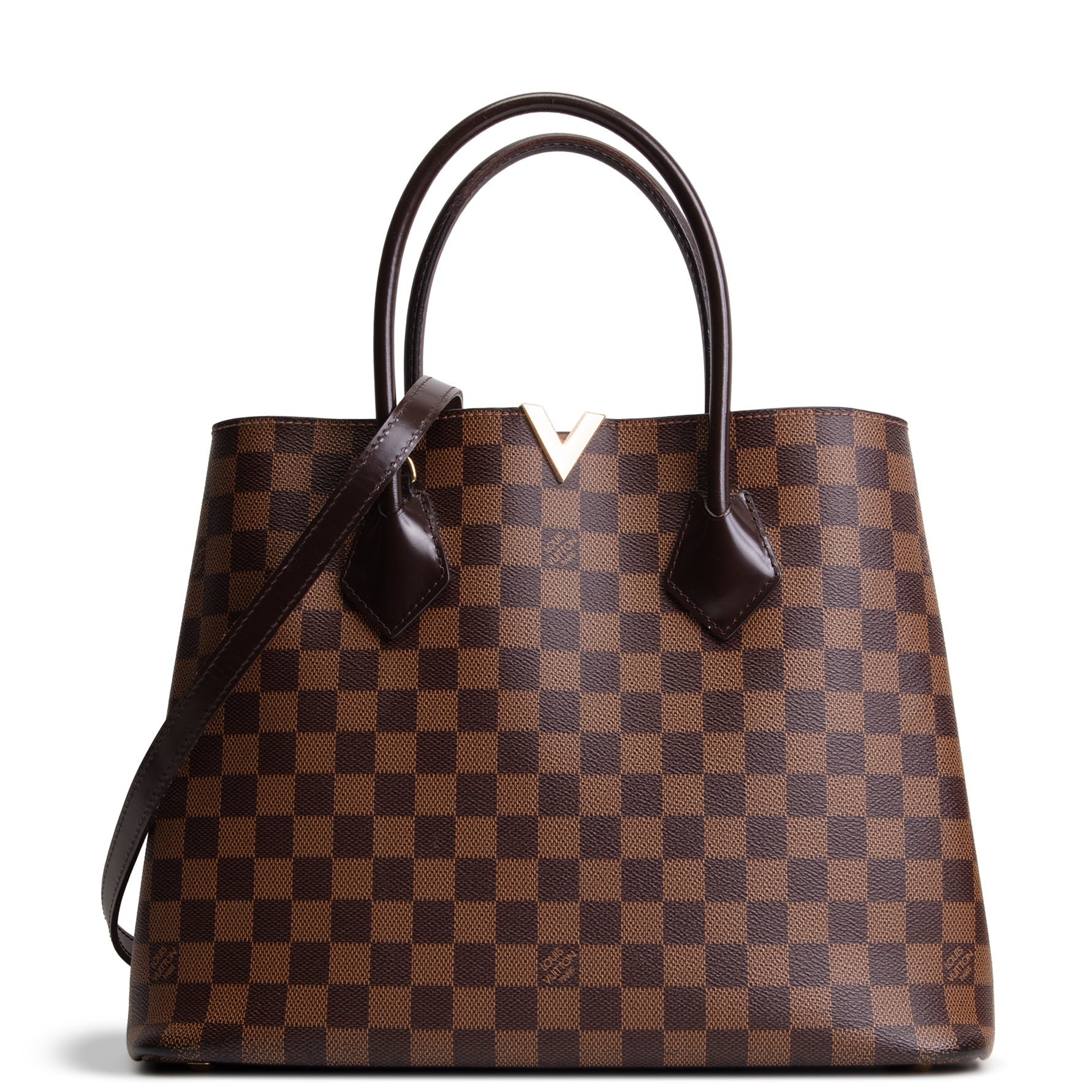 LOUIS VUITTON Damier Ebene Kensington Tote OUTLET FINAL SALE
