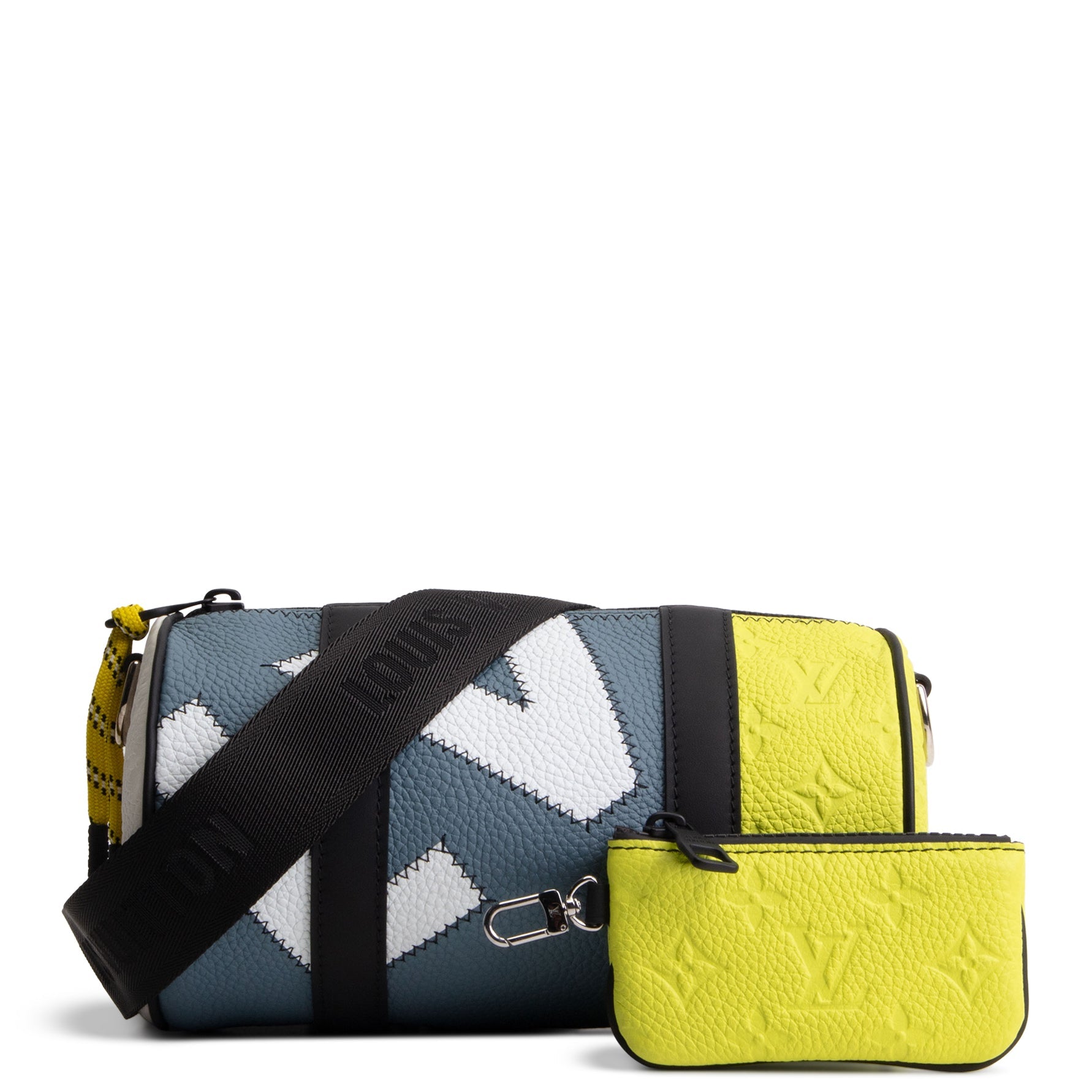 LOUIS VUITTON Polochon Shoulder Bag w/ Coin Zip