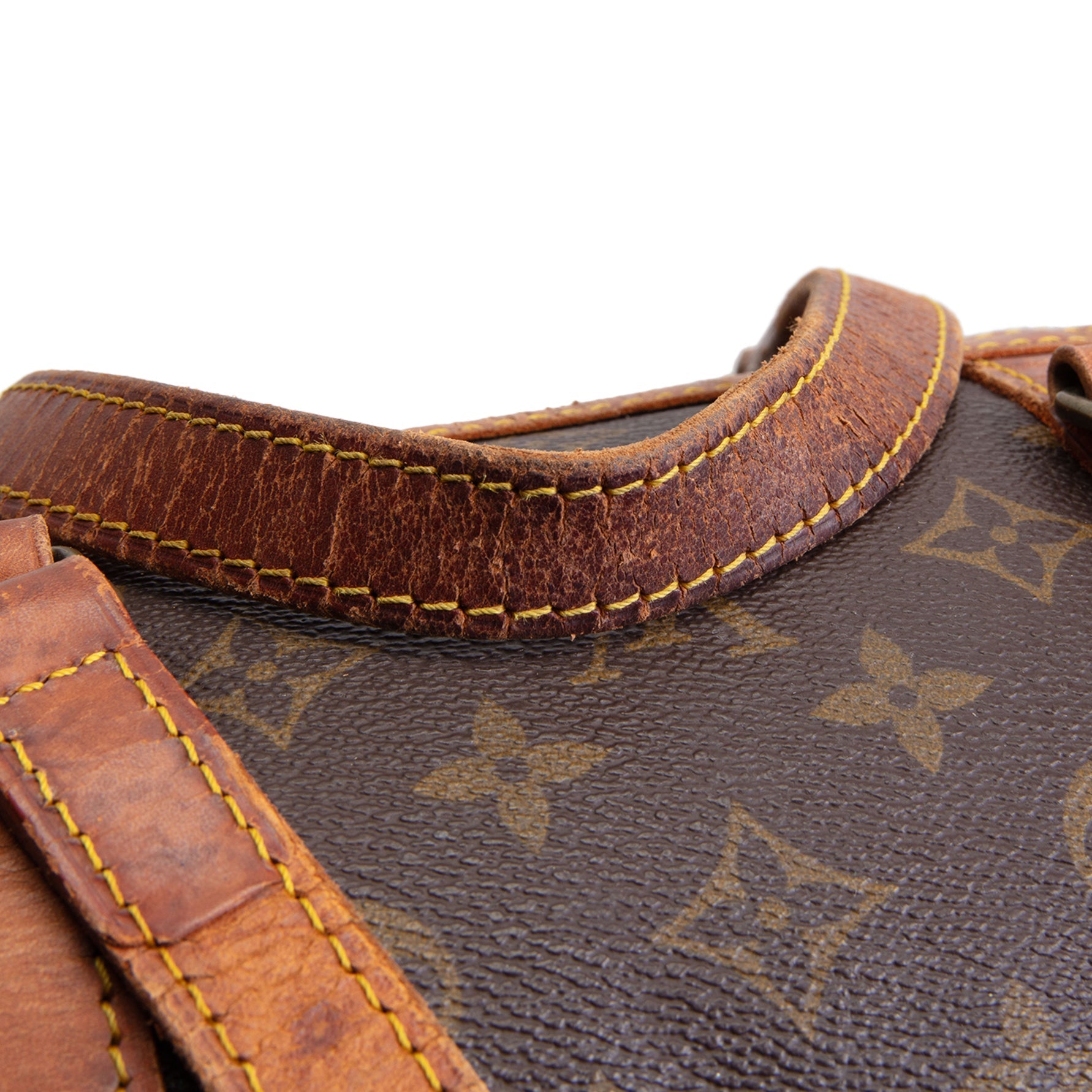 LOUIS VUITTON Vintage Sac Souple 35 Monogram OUTLET FINAL SALE