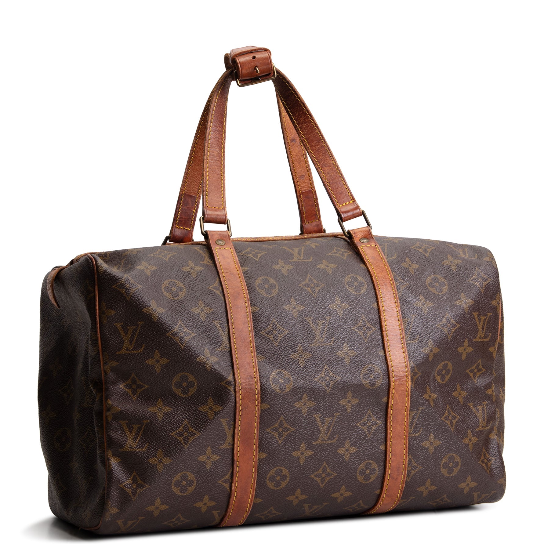 LOUIS VUITTON Vintage Sac Souple 35 Monogram OUTLET FINAL SALE