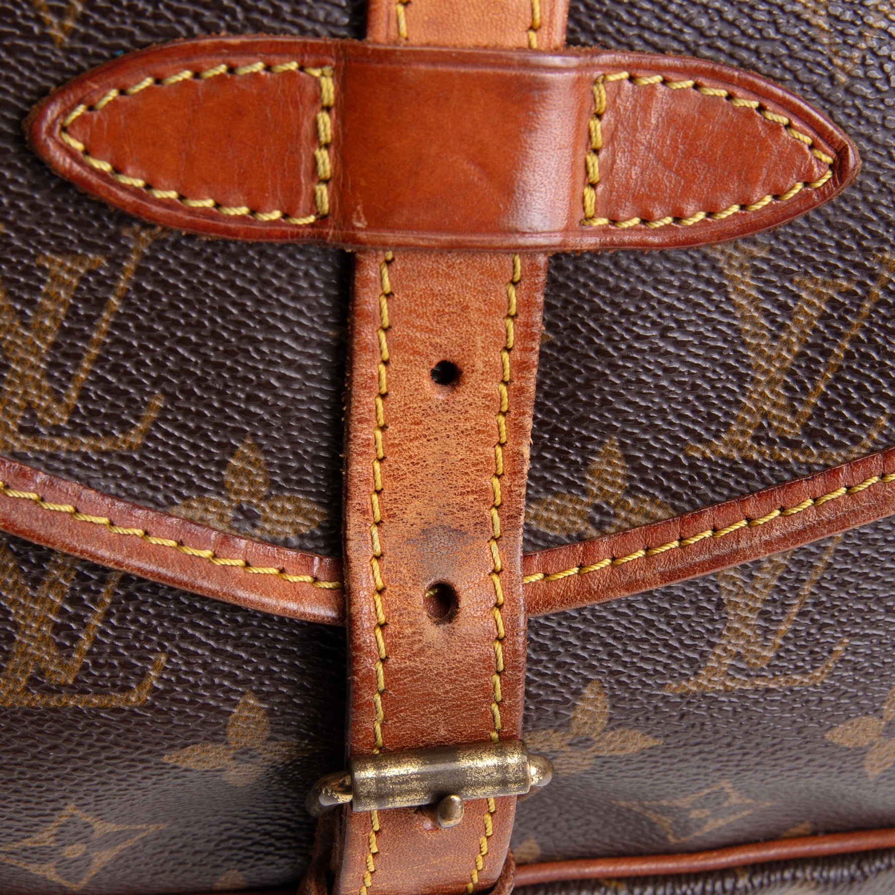LOUIS VUITTON Vintage Monogram Saumur 30 - OUTLET FINAL SALE