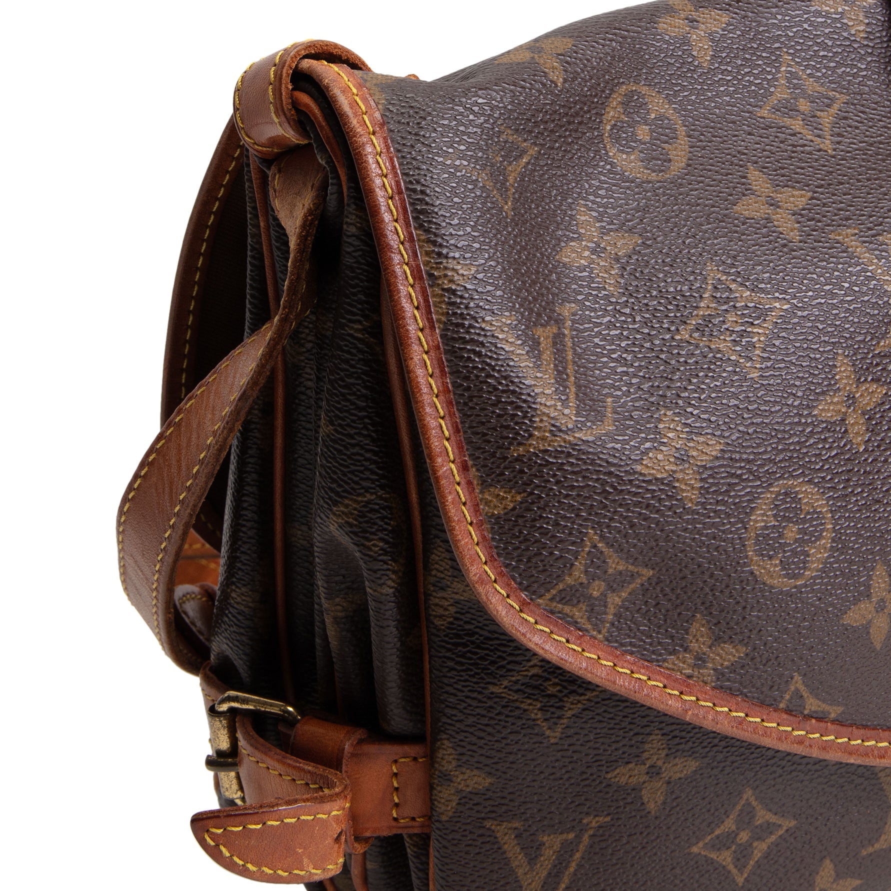 LOUIS VUITTON Vintage Monogram Saumur 30 - OUTLET FINAL SALE