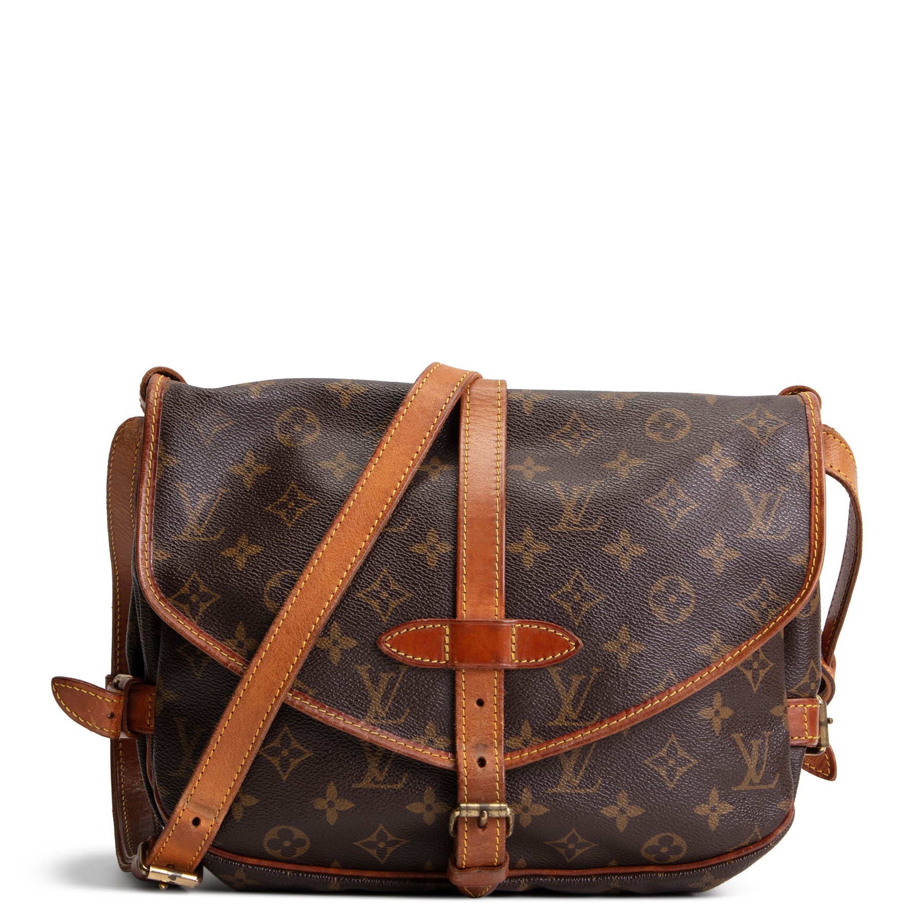 LOUIS VUITTON Vintage Monogram Saumur 30 - OUTLET FINAL SALE