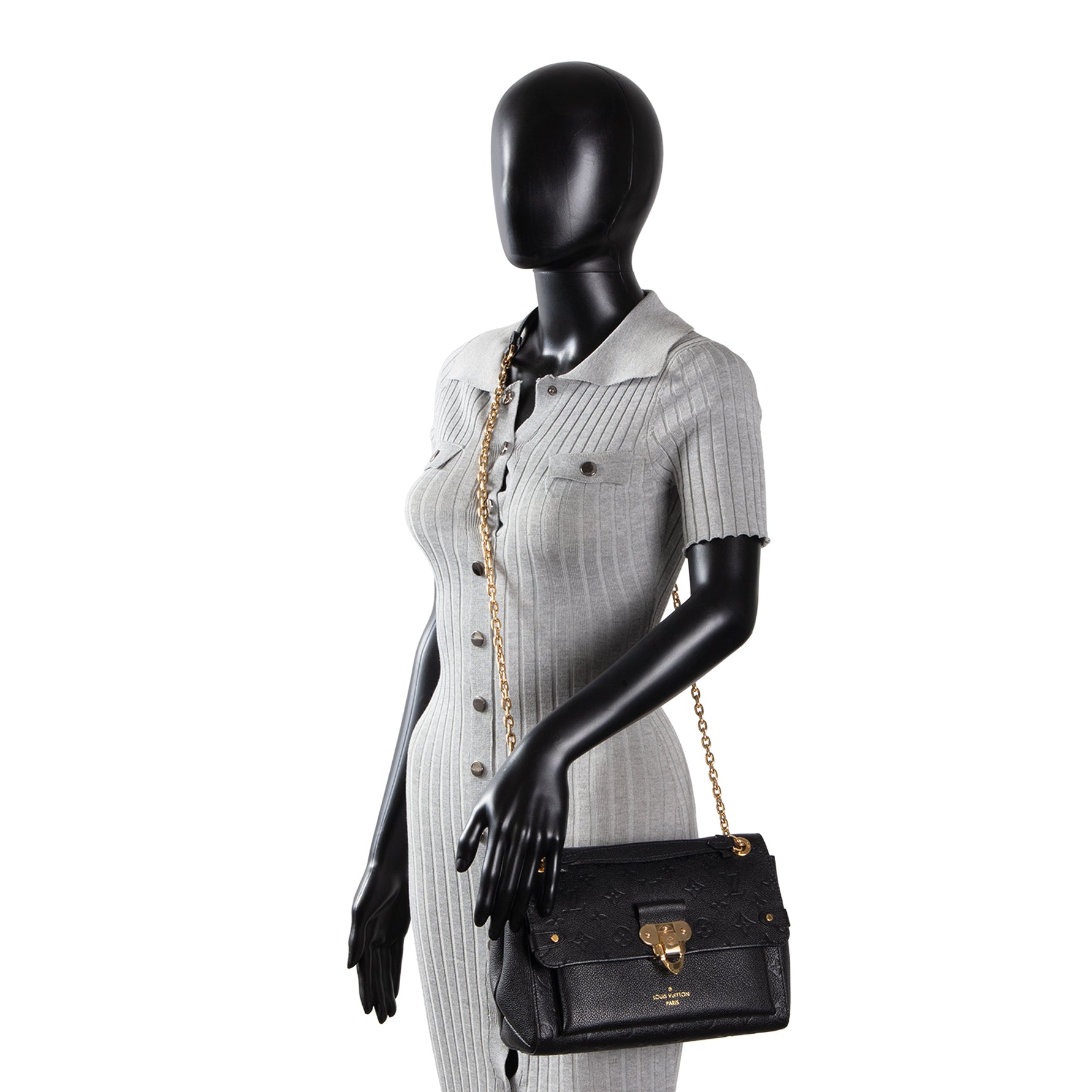 LOUIS VUITTON Monogram Empriente Vavin PM - Black