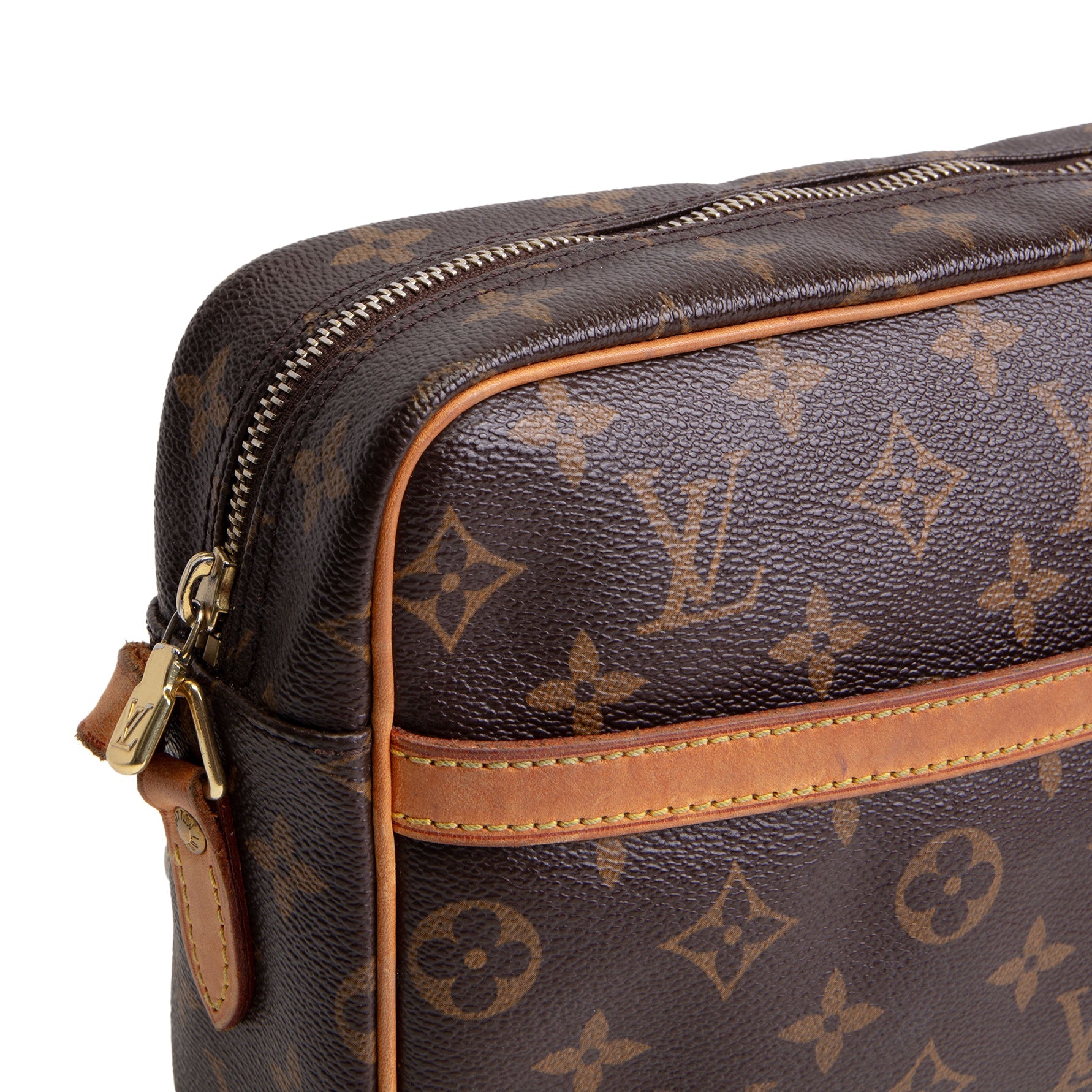 LOUIS VUITTON Vintage Trocader 27 Monogram OUTLET FINAL SALE