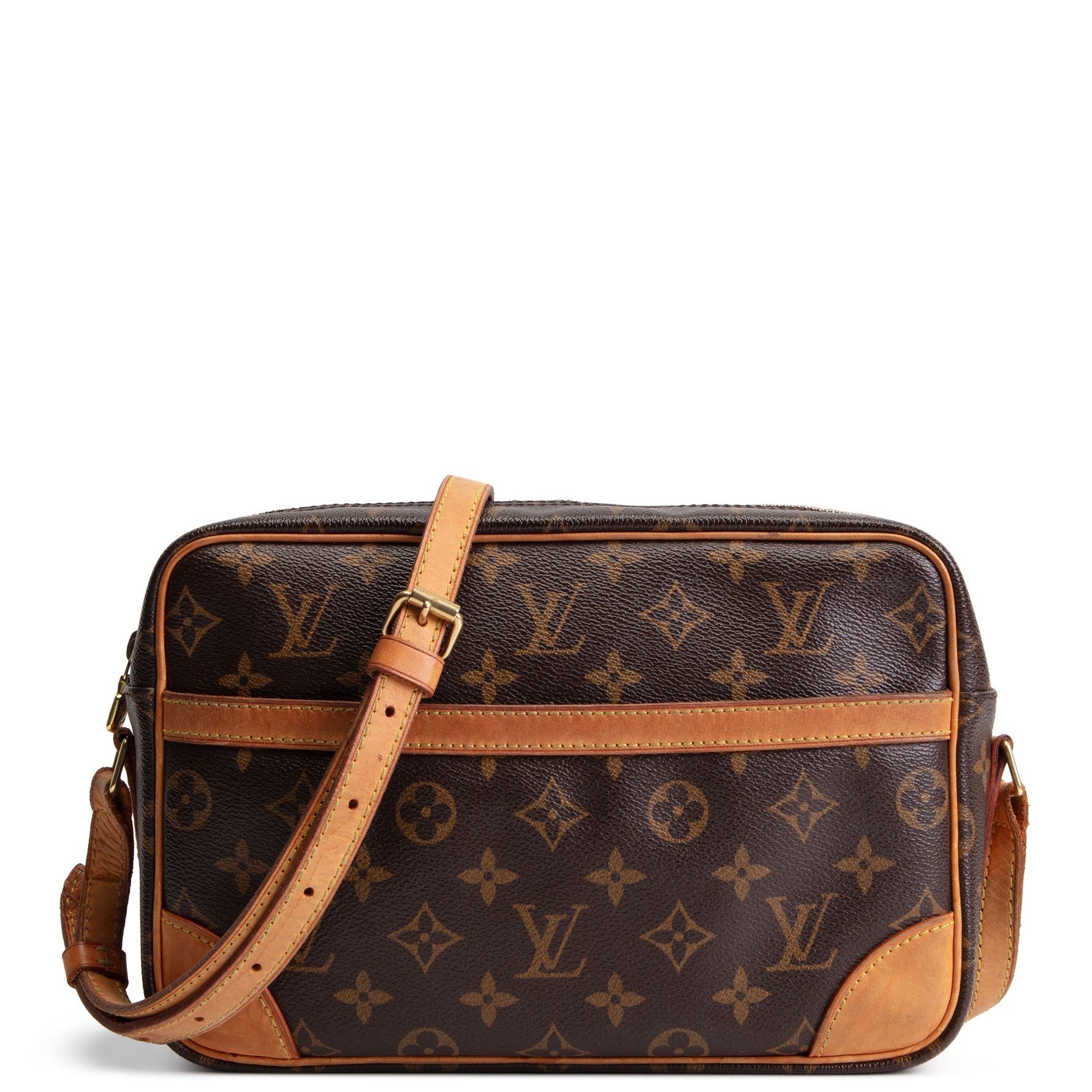 LOUIS VUITTON Vintage Trocader 27 Monogram OUTLET FINAL SALE