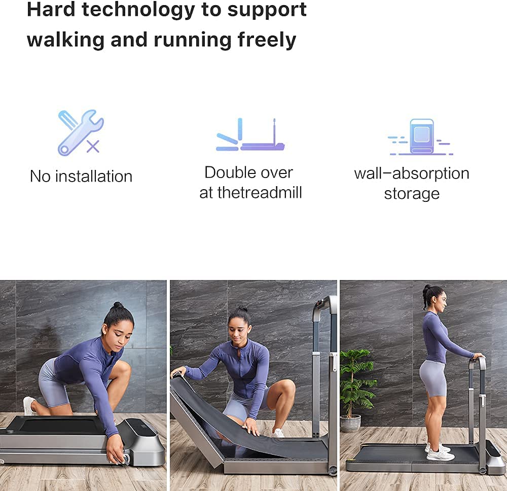 Multifunctional Foldable Walking Pad