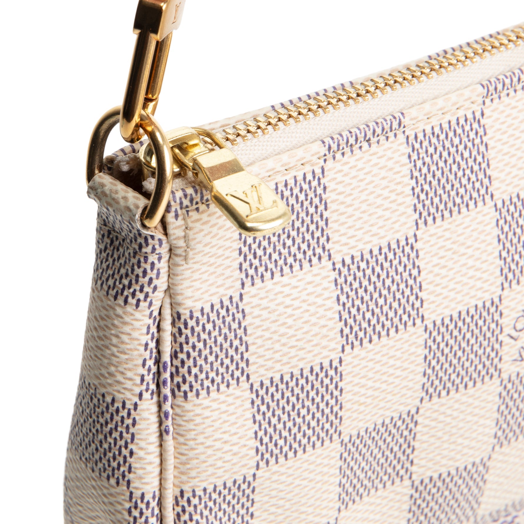 LOUIS VUITTON Damier Azur Mini Pochette Accessoires