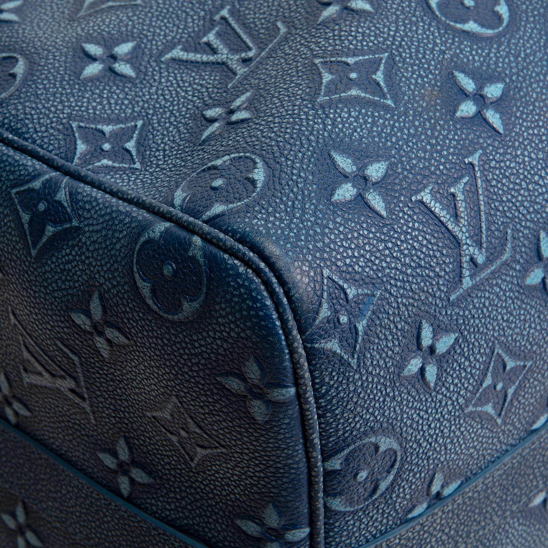 LOUIS VUITTON City Keepall 50 Cowhide Faded