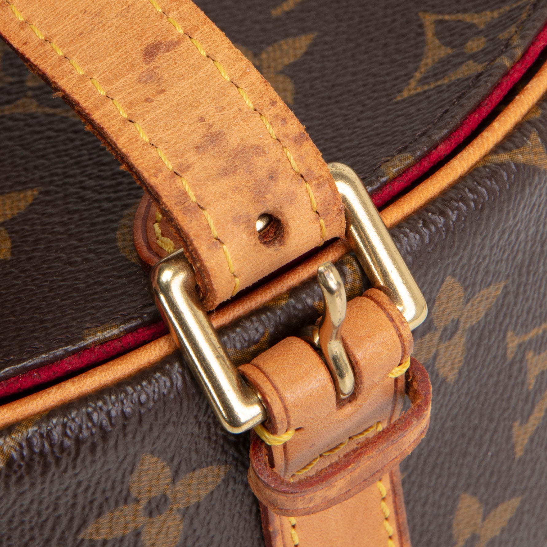 LOUIS VUITTON Vintage Monogram Tambourin Shoulder Bag
