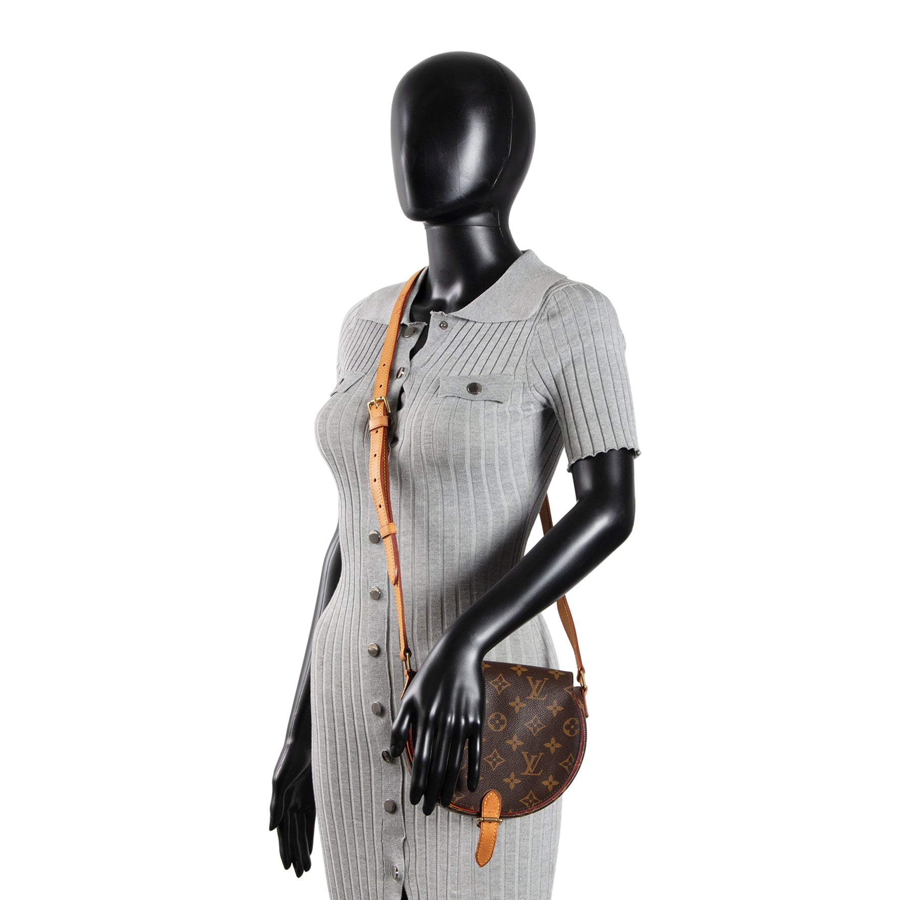 LOUIS VUITTON Vintage Monogram Tambourin Shoulder Bag