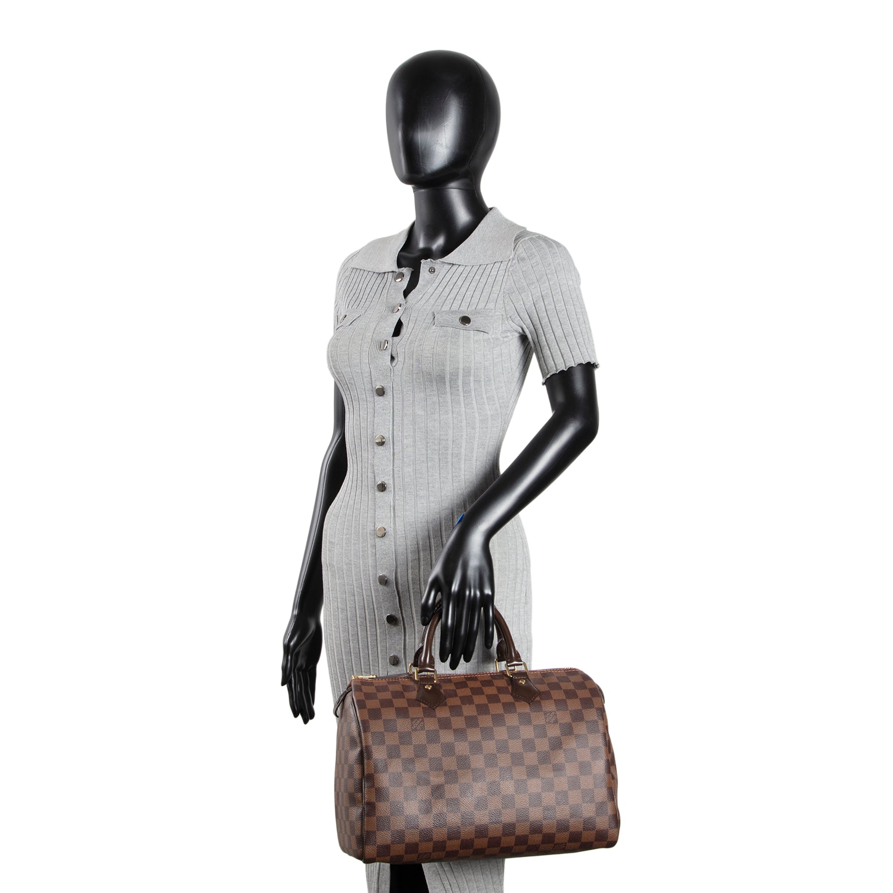 LOUIS VUITTON Damier Ebene Speedy 30