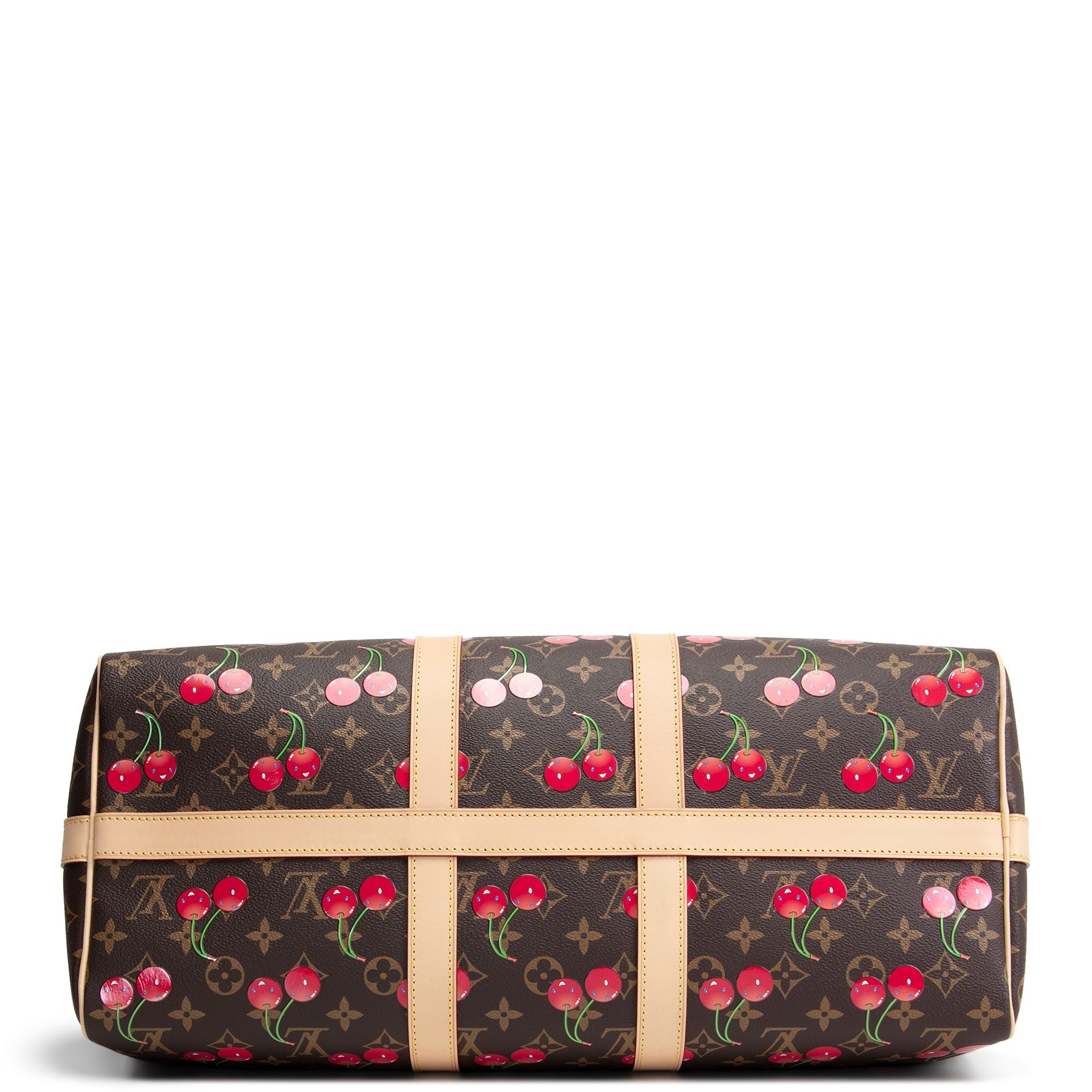 LOUIS VUITTON x Murakami Monogram Cerises Keepall Bandouliere 45