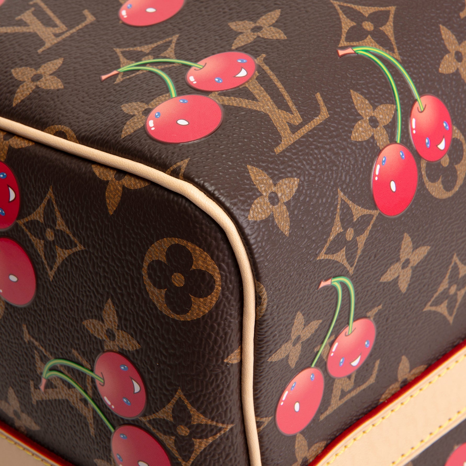 LOUIS VUITTON x Murakami Monogram Cerises Keepall Bandouliere 45