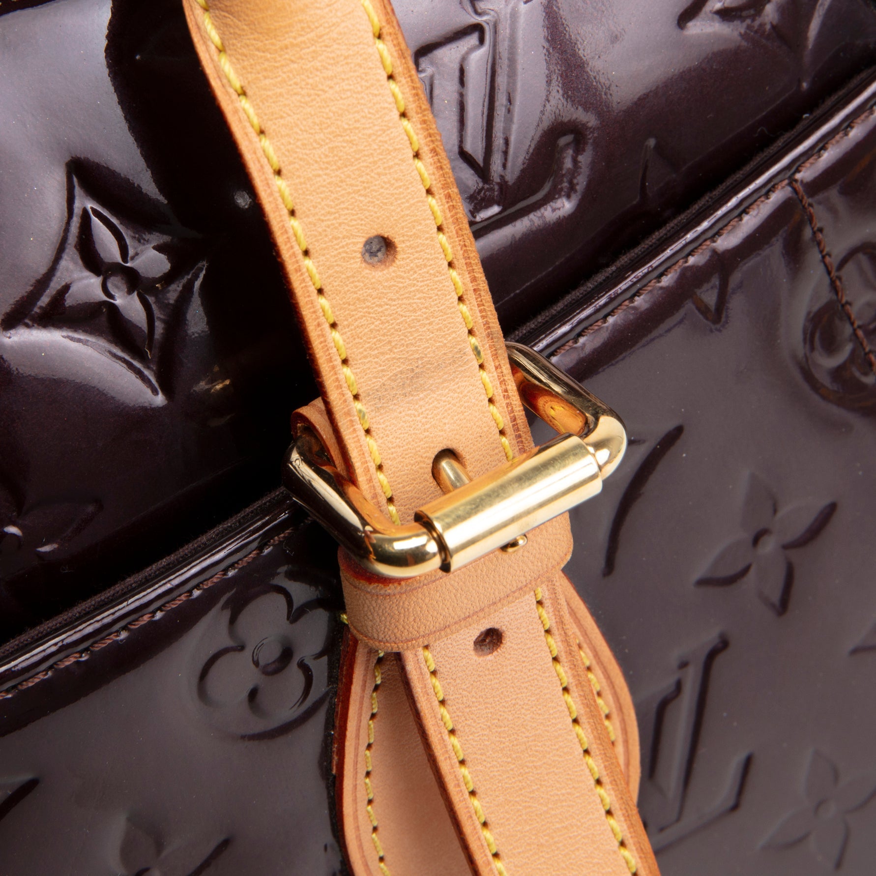 LOUIS VUITTON Vernis Monogram Summit Drive - Amarante