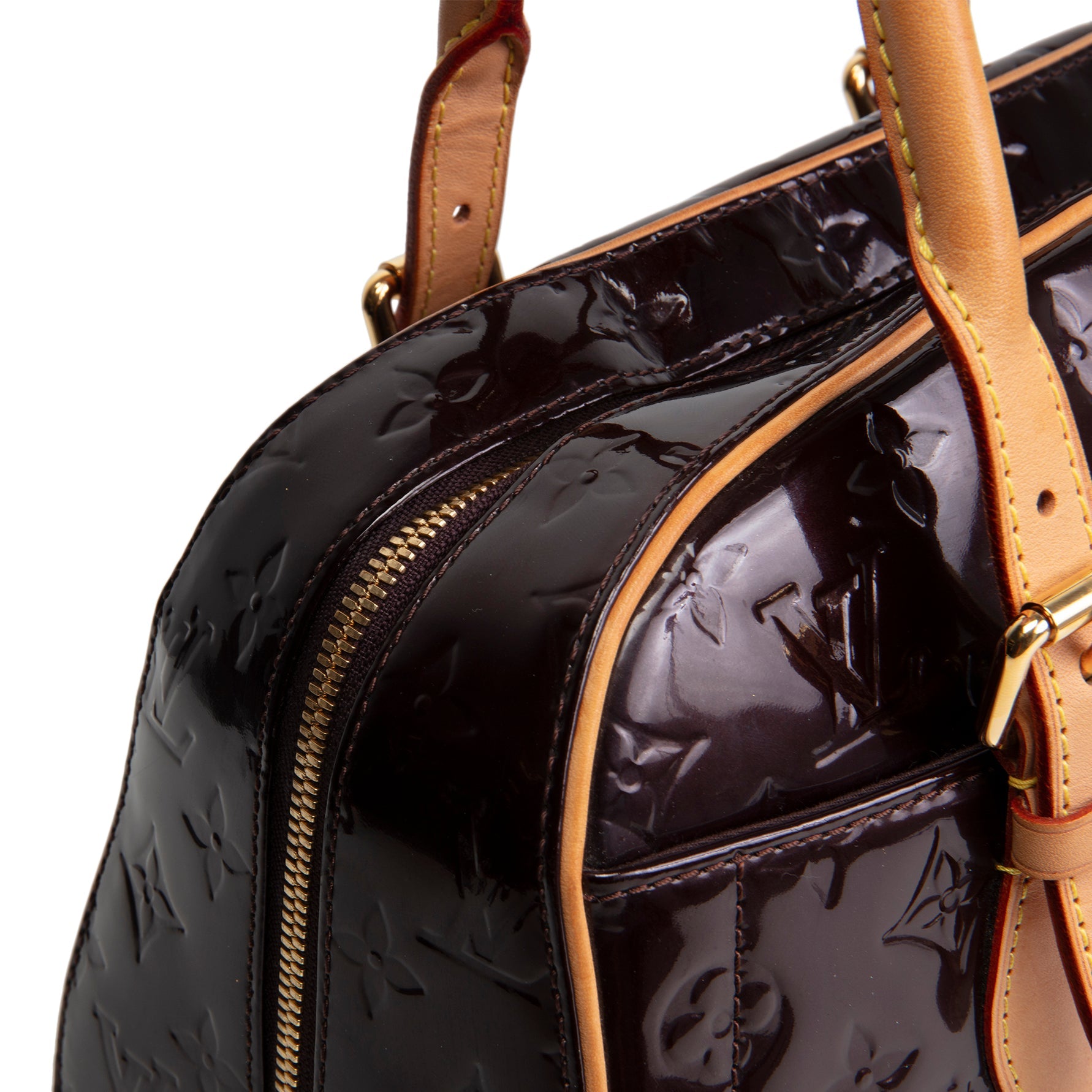 LOUIS VUITTON Vernis Monogram Summit Drive - Amarante