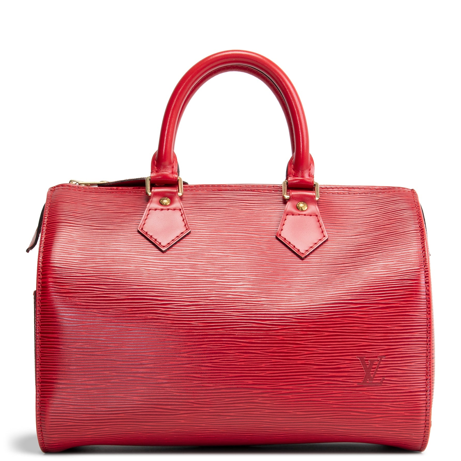 LOUIS VUITTON Vintage Epi Leather Speedy 25 - Red